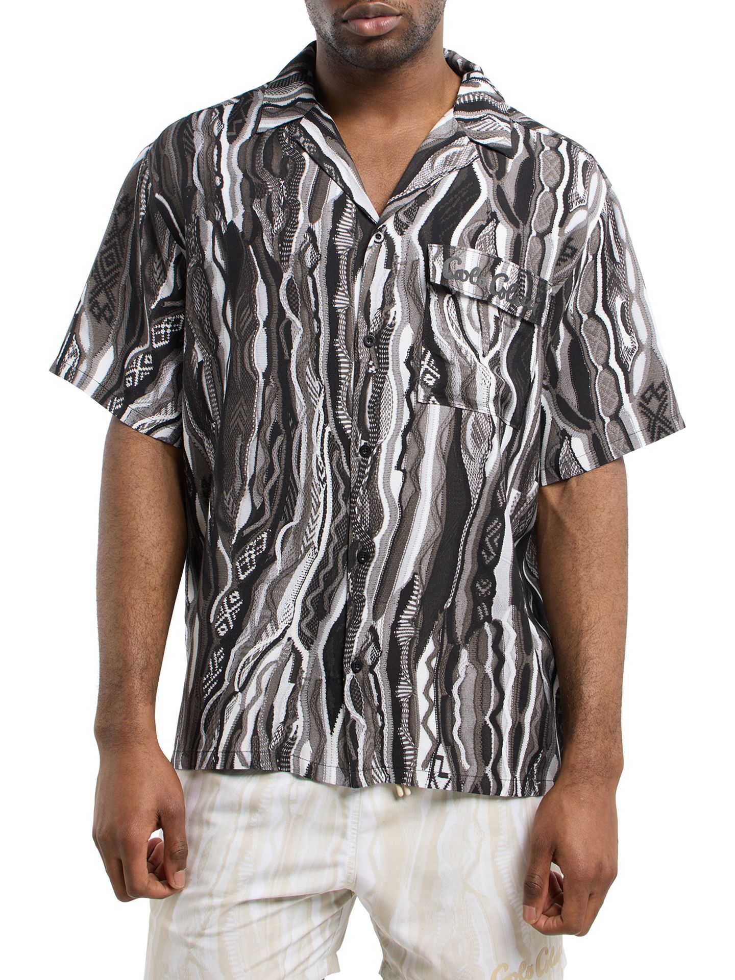  CARLO COLUCCI Shirt - Signature Knit Print