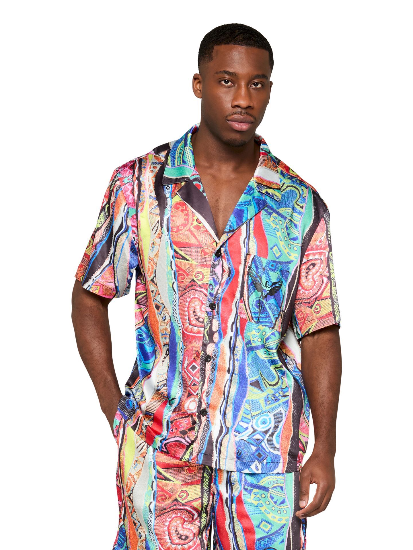  Allover print shirt