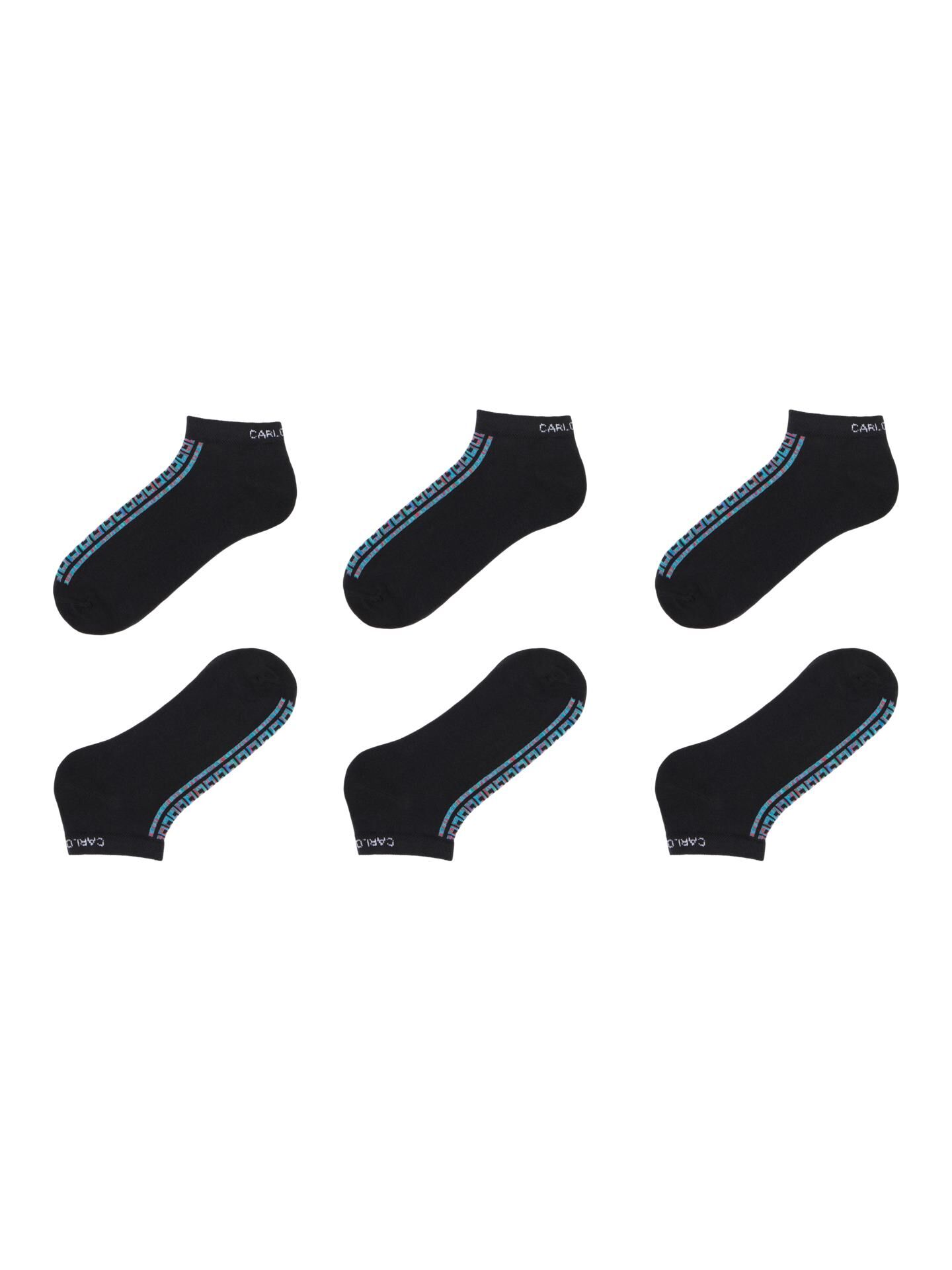 Unisex Sneakersocken, 3er Pack