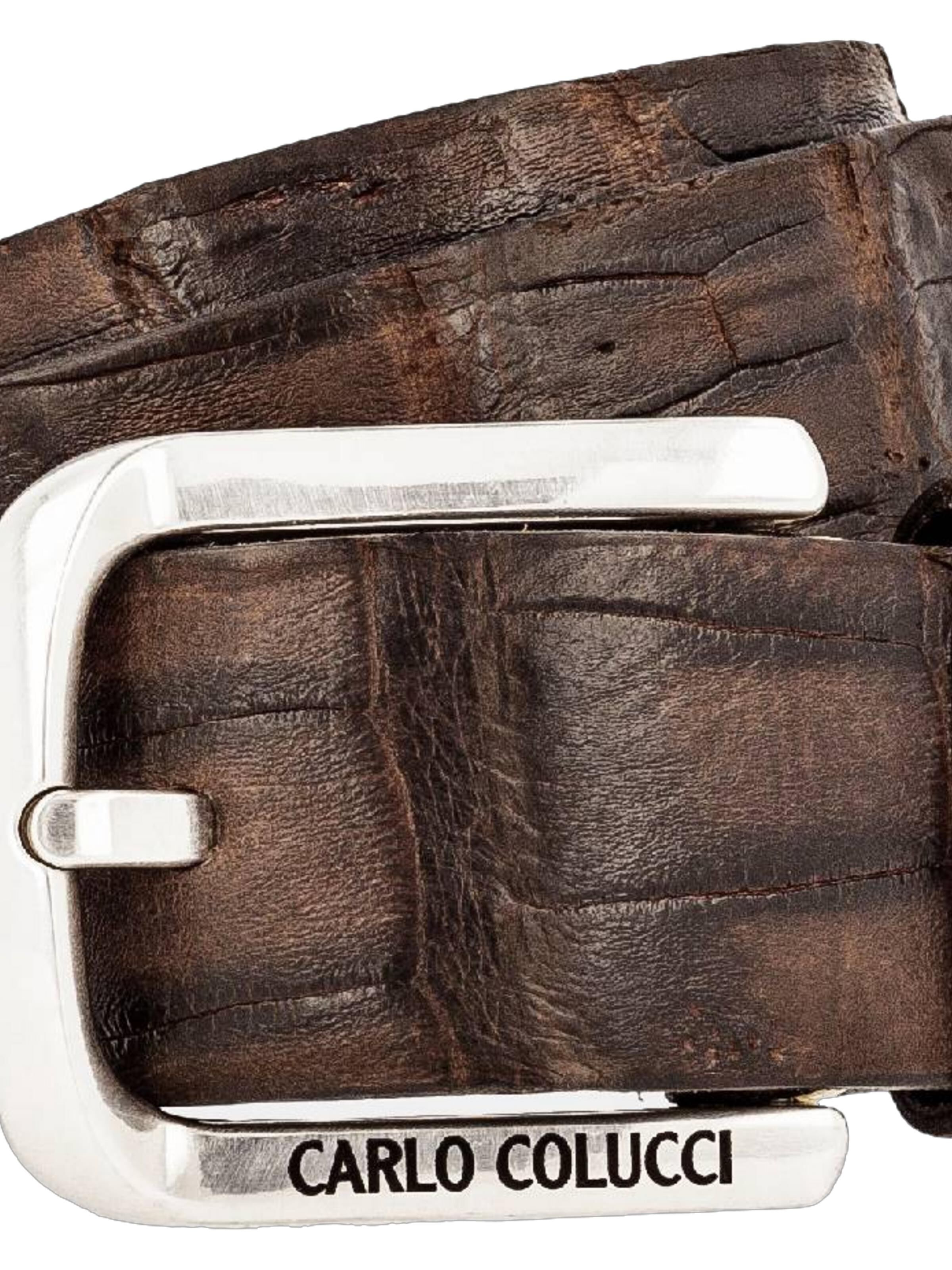 Edler Gürtel aus echtem Kaimanleder