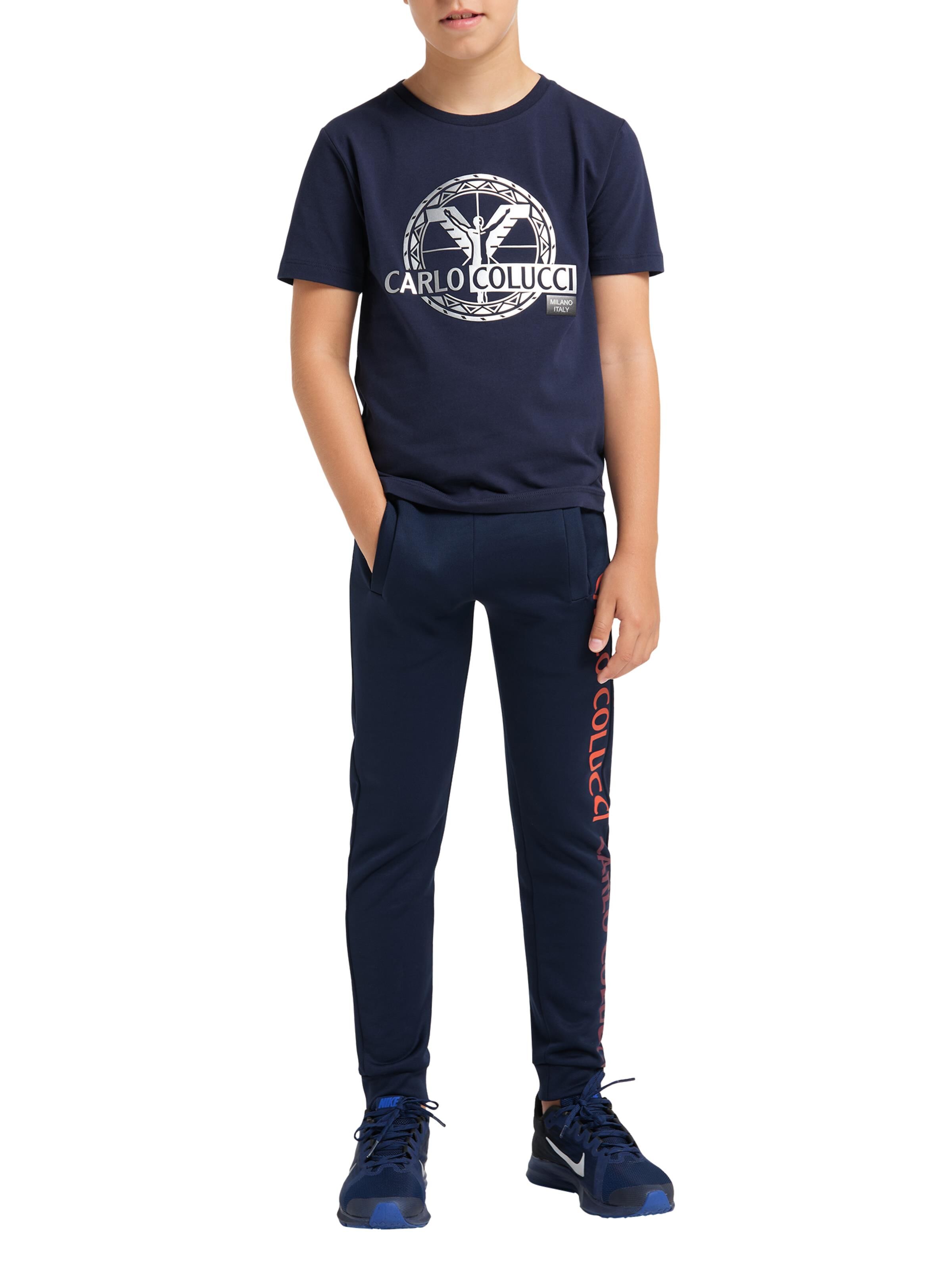  Casual children sweat pants with lettering