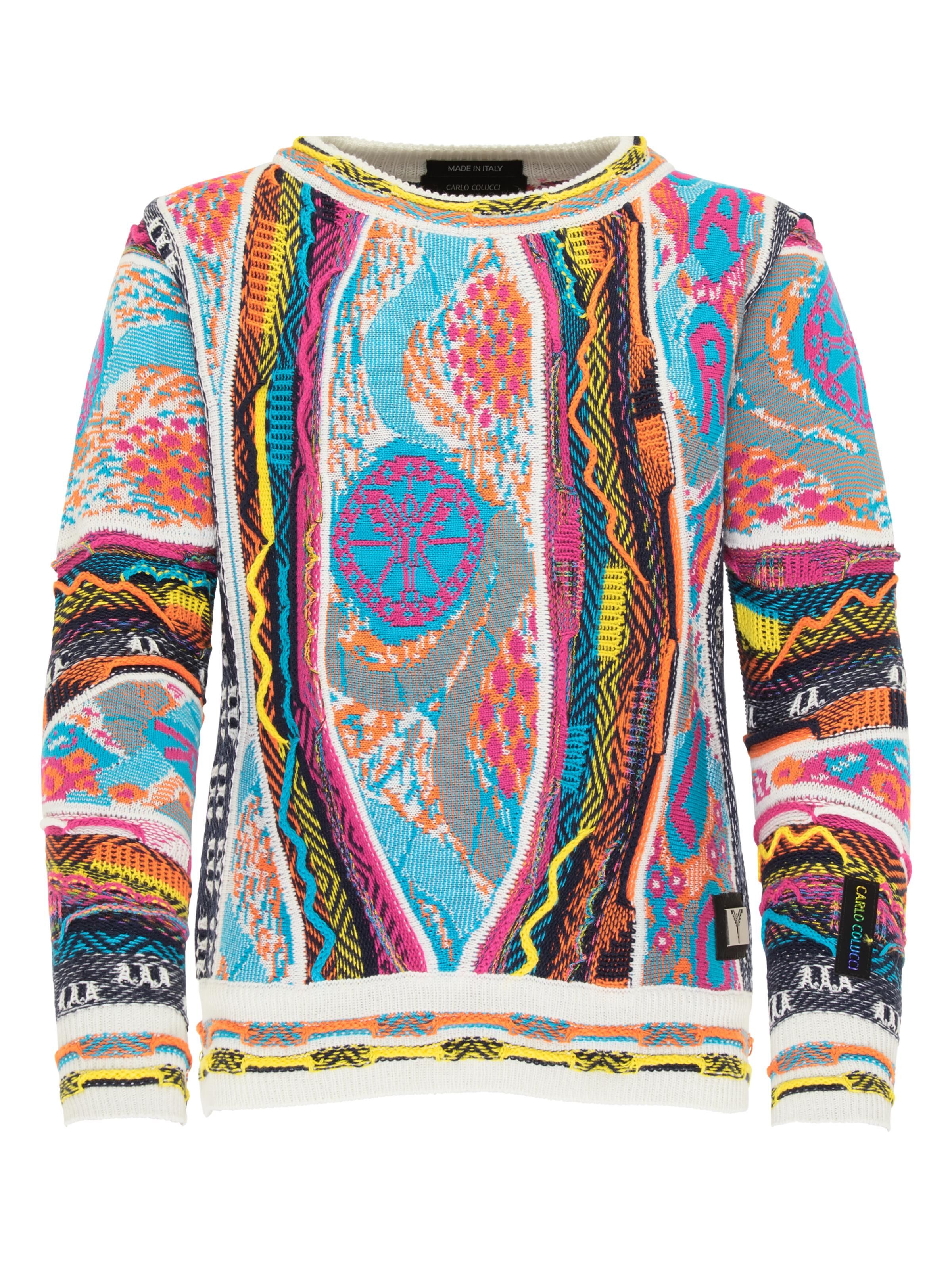 Kinder Jacquard-Pullover