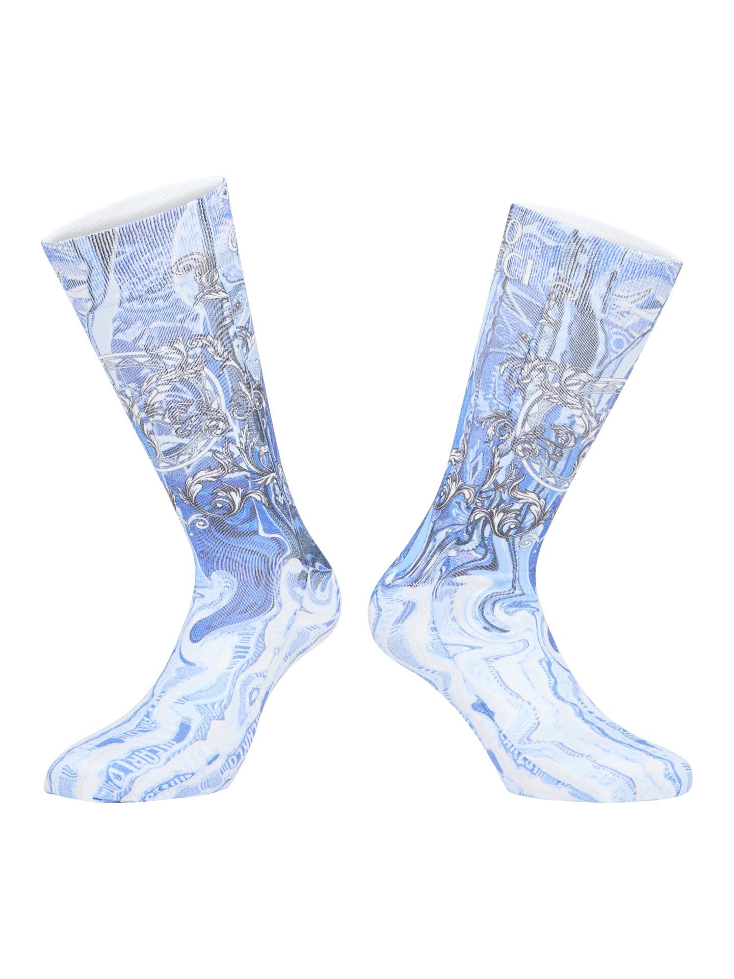 Bedruckte Socken -Fusion-