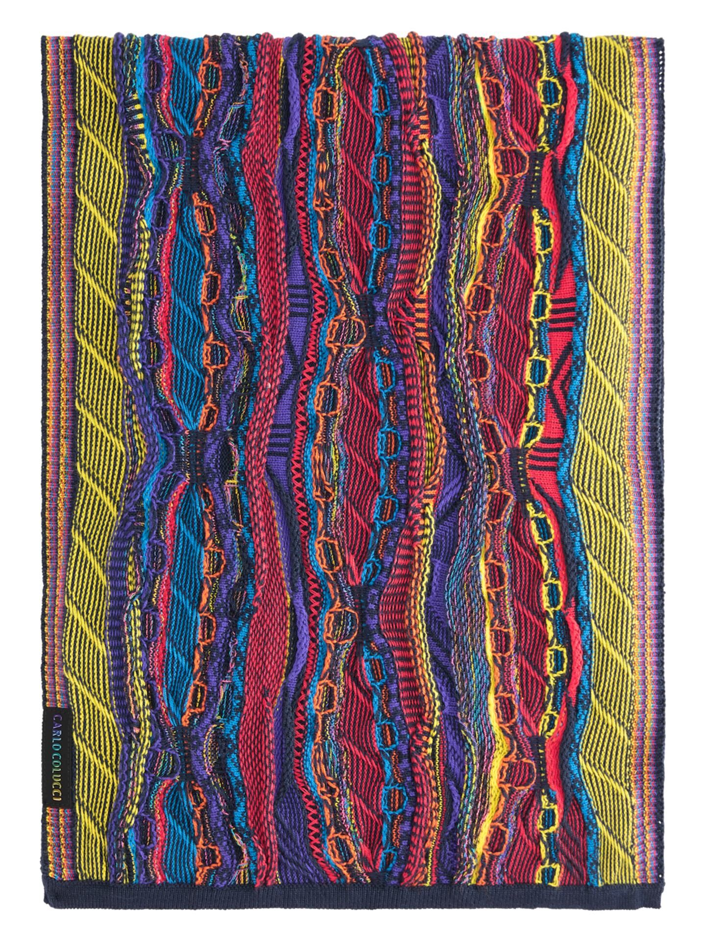 Unisex knitted scarf