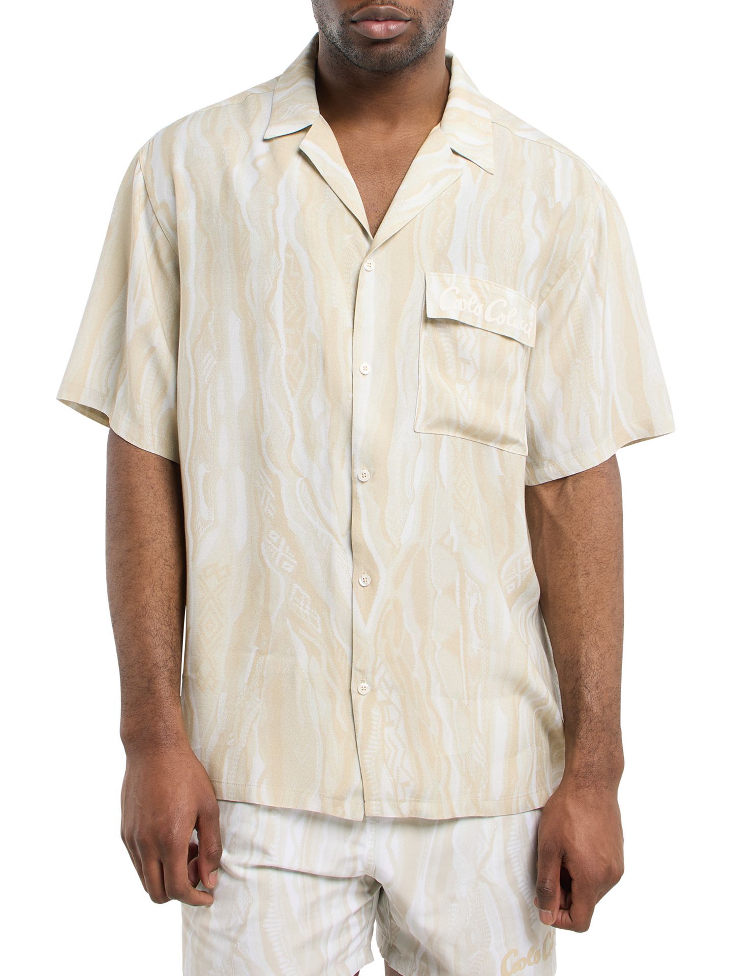  CARLO COLUCCI Shirt - Signature Knit Print