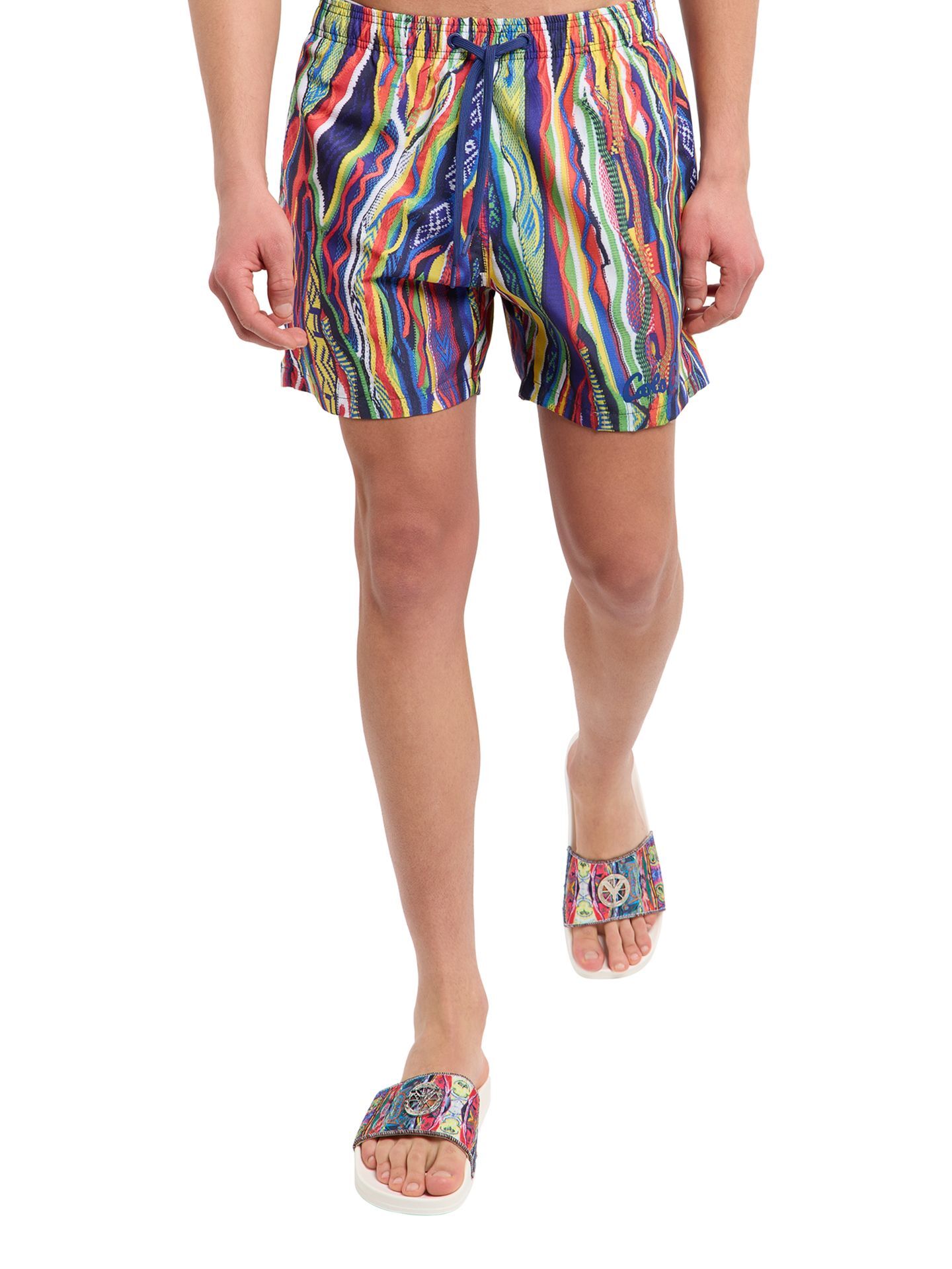  CARLO COLUCCI Swimshort - Signature Knit Print