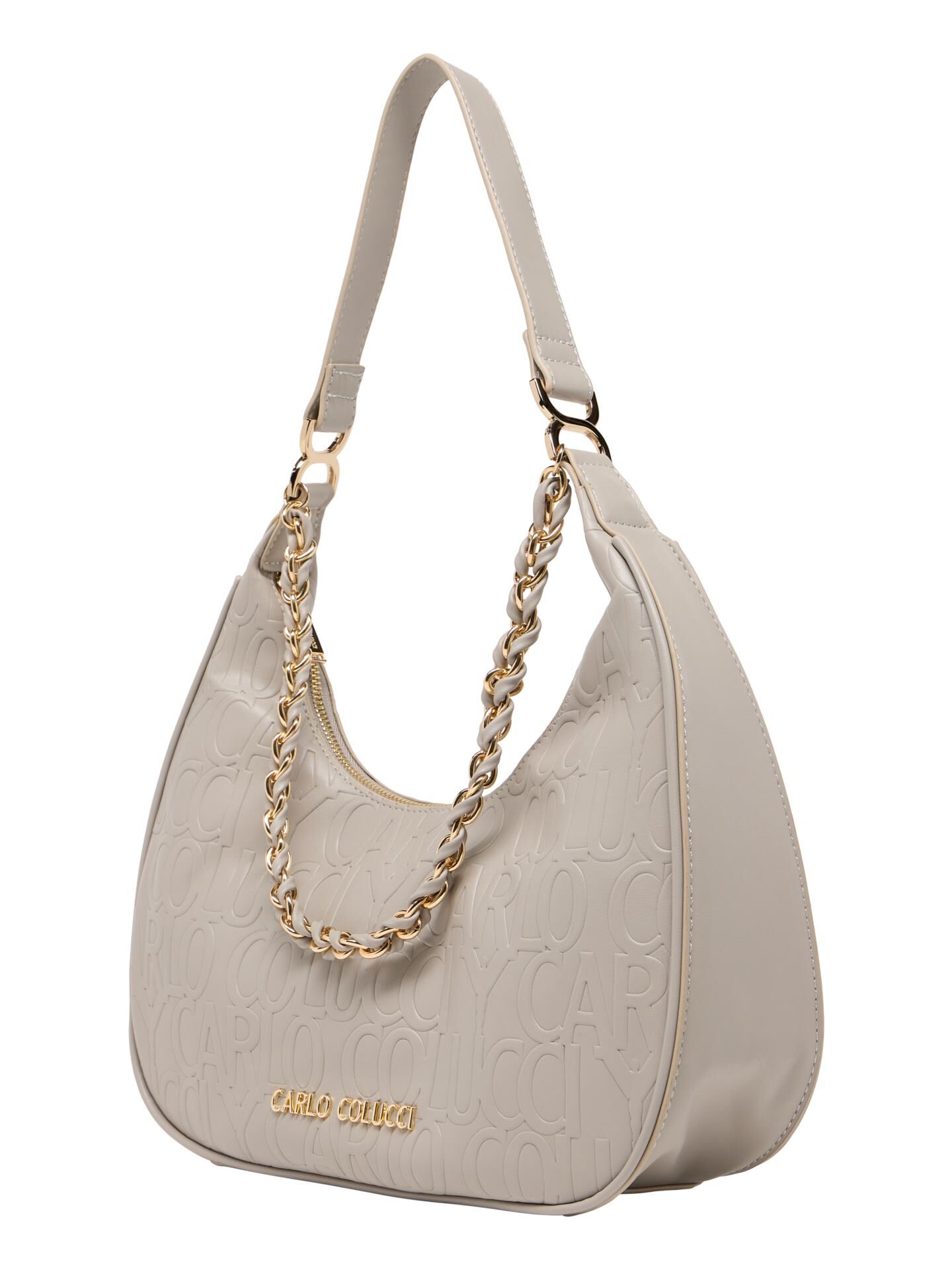  Shoulder bag with embossed logo