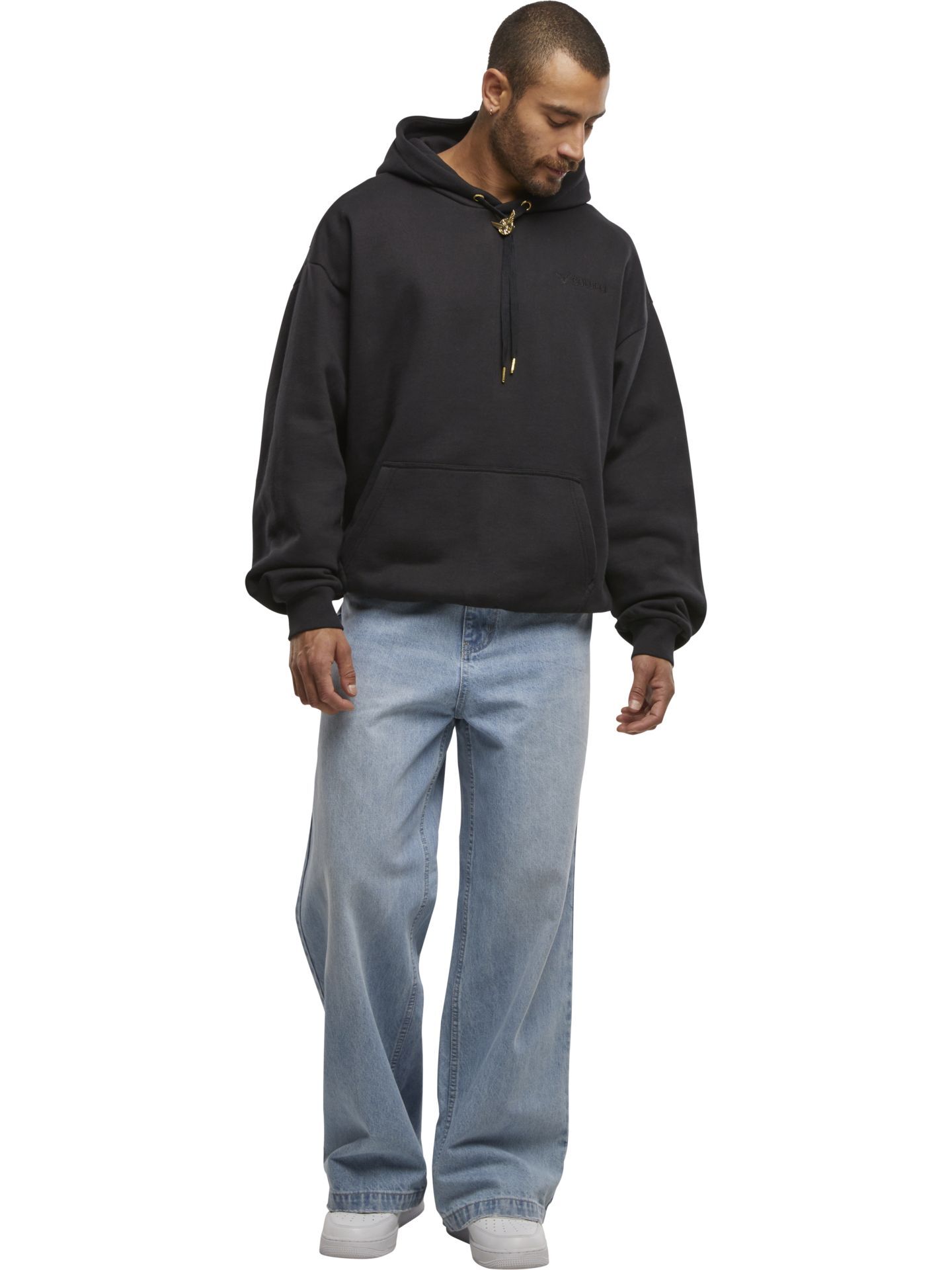 Hoodie mit Stickerei