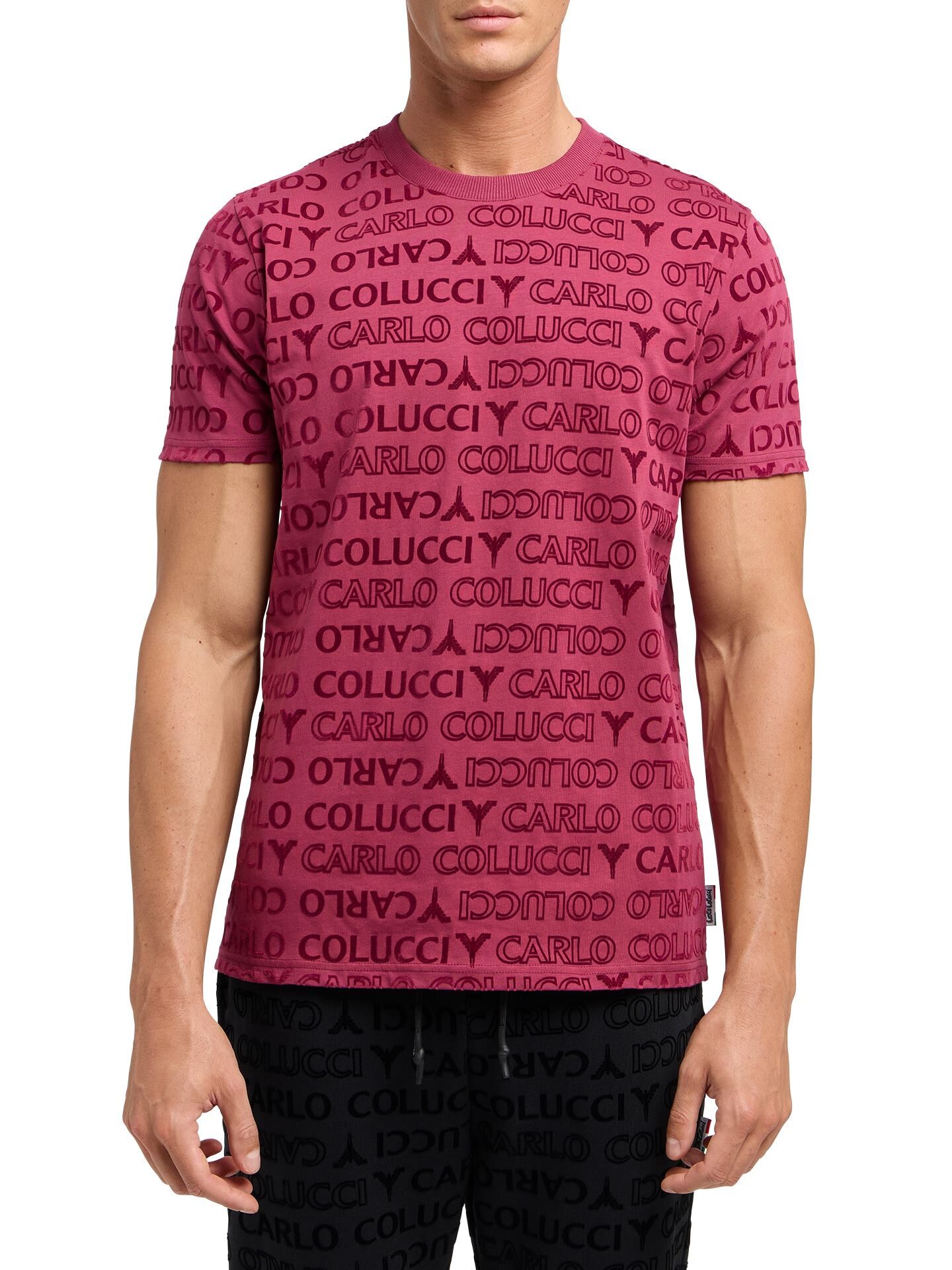 T-Shirt -Monogram Flock-