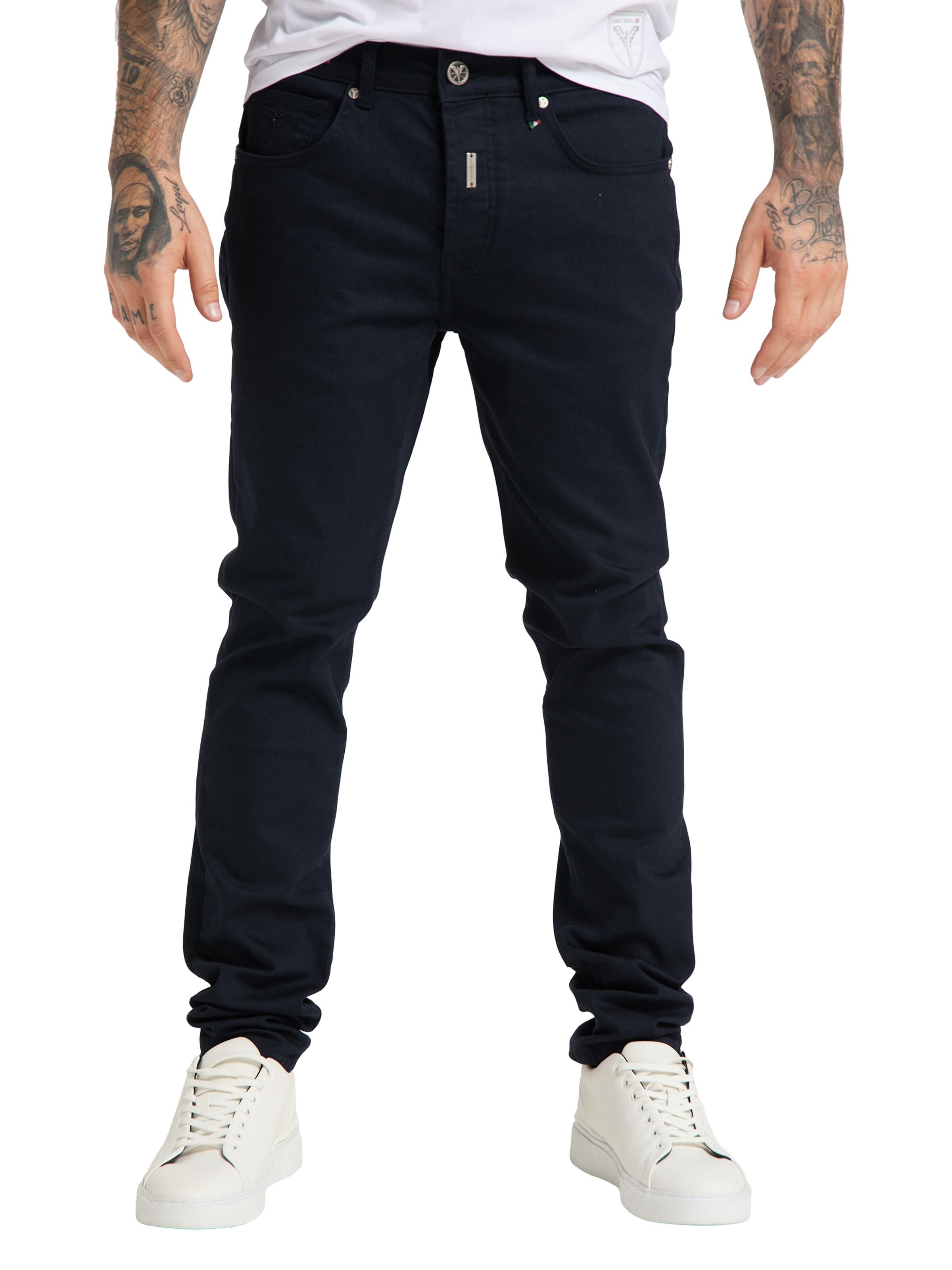  Flat Jeans in Twillstoff
