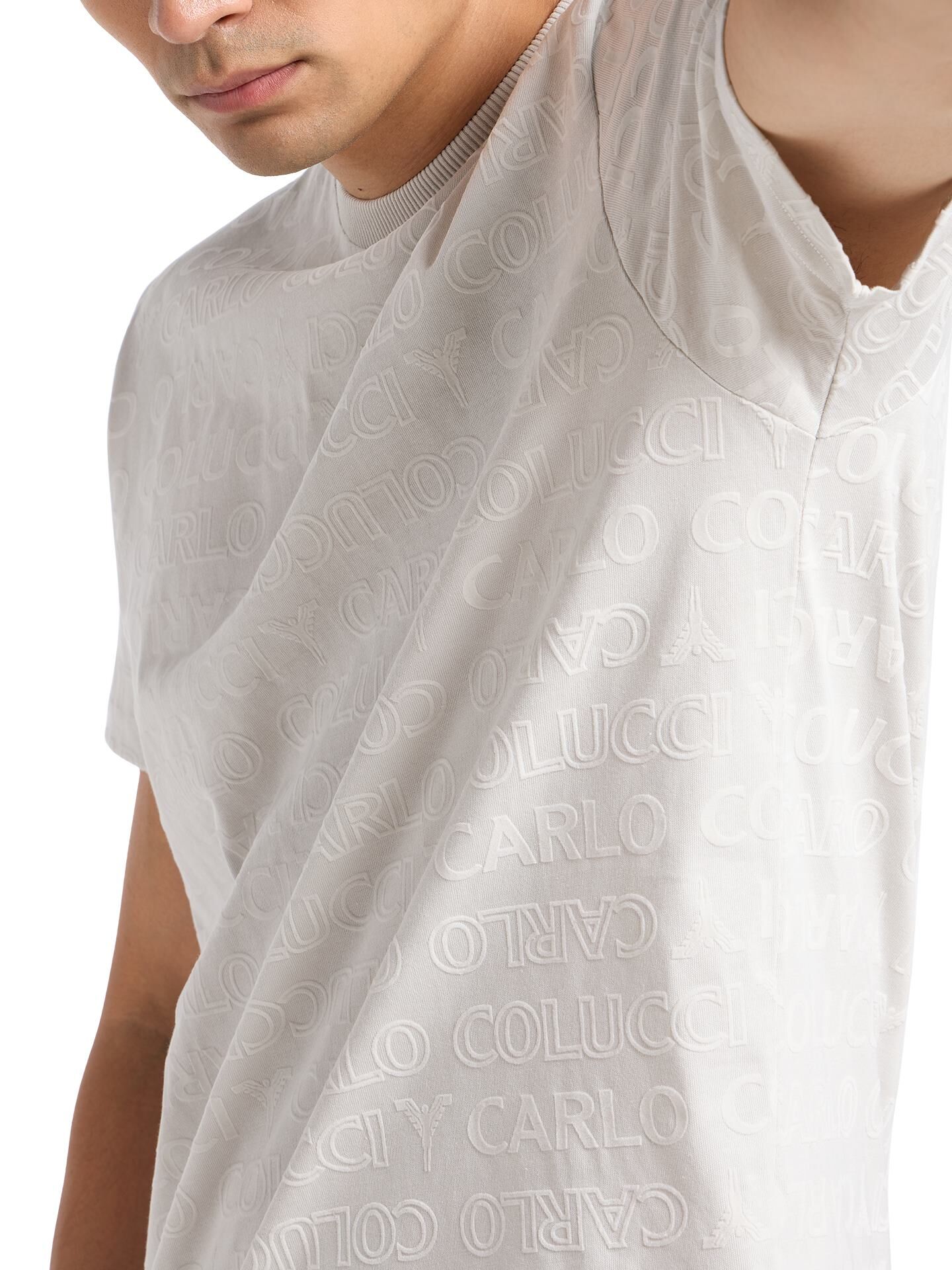 T-Shirt -Monogram Flock-