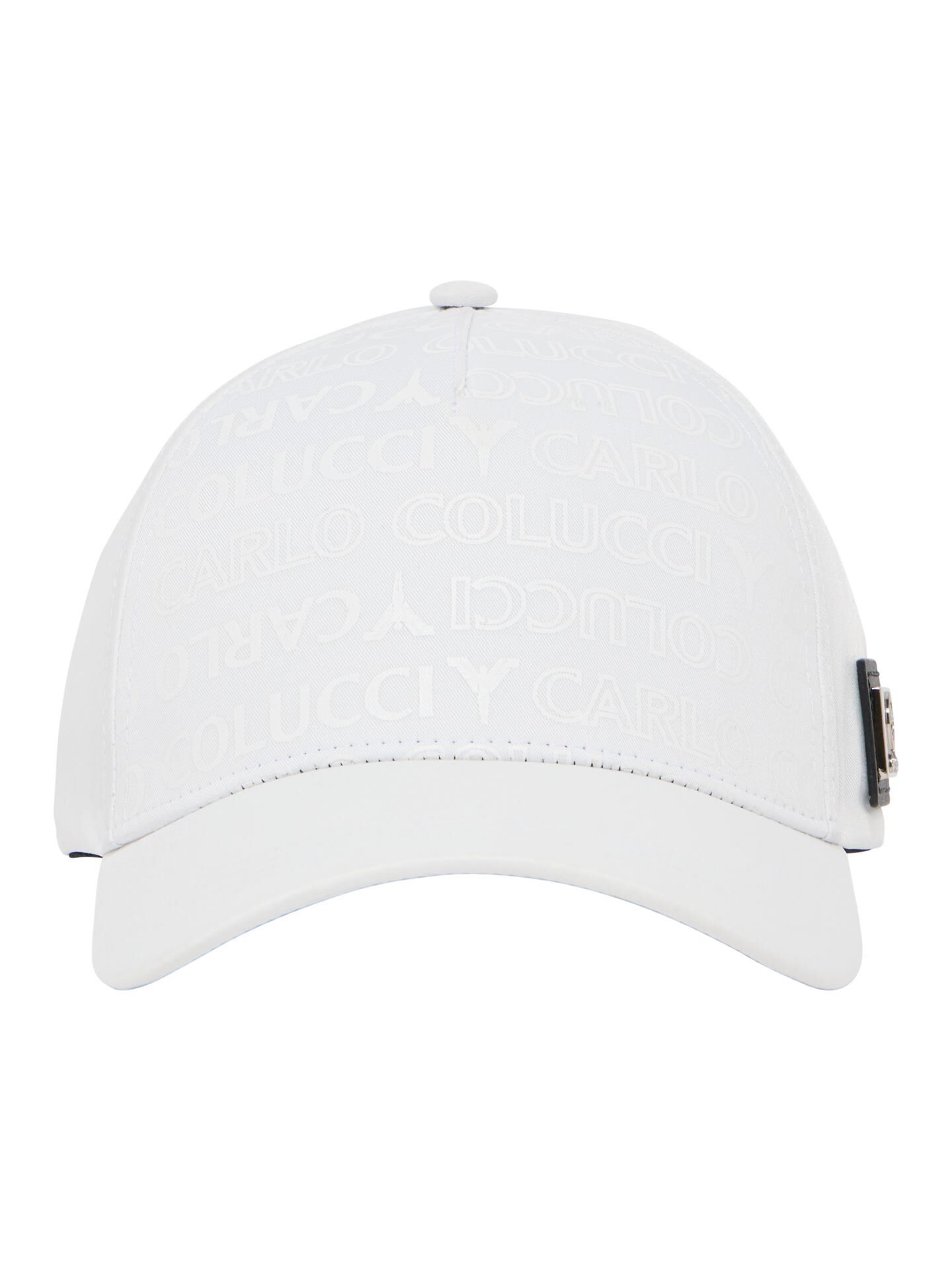 Unisex basecap with monogram print