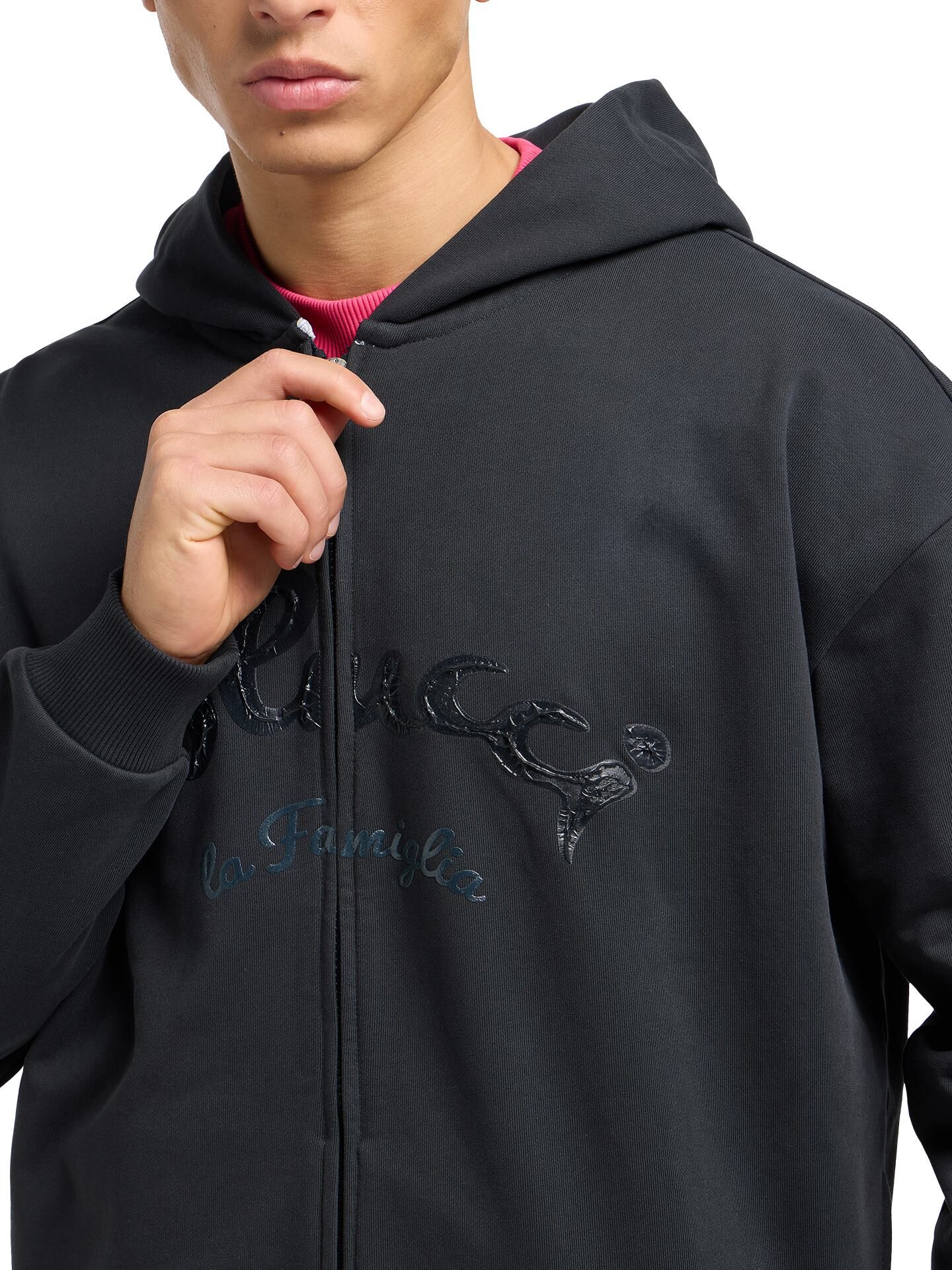 Oversize Sweatjacke - La Famiglia