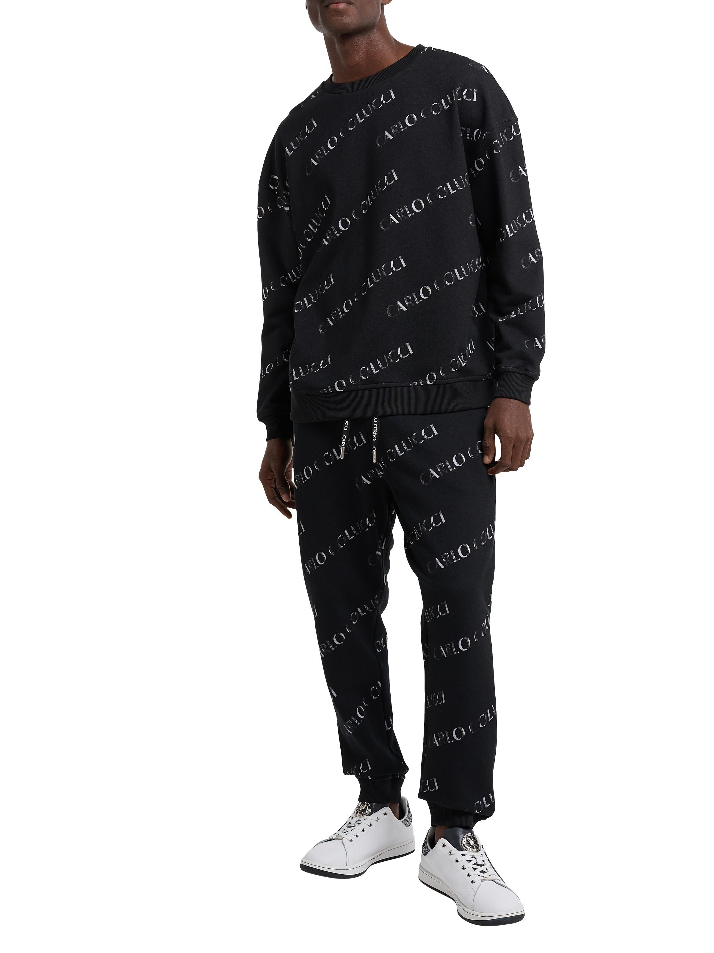 Sweat pant with lettering