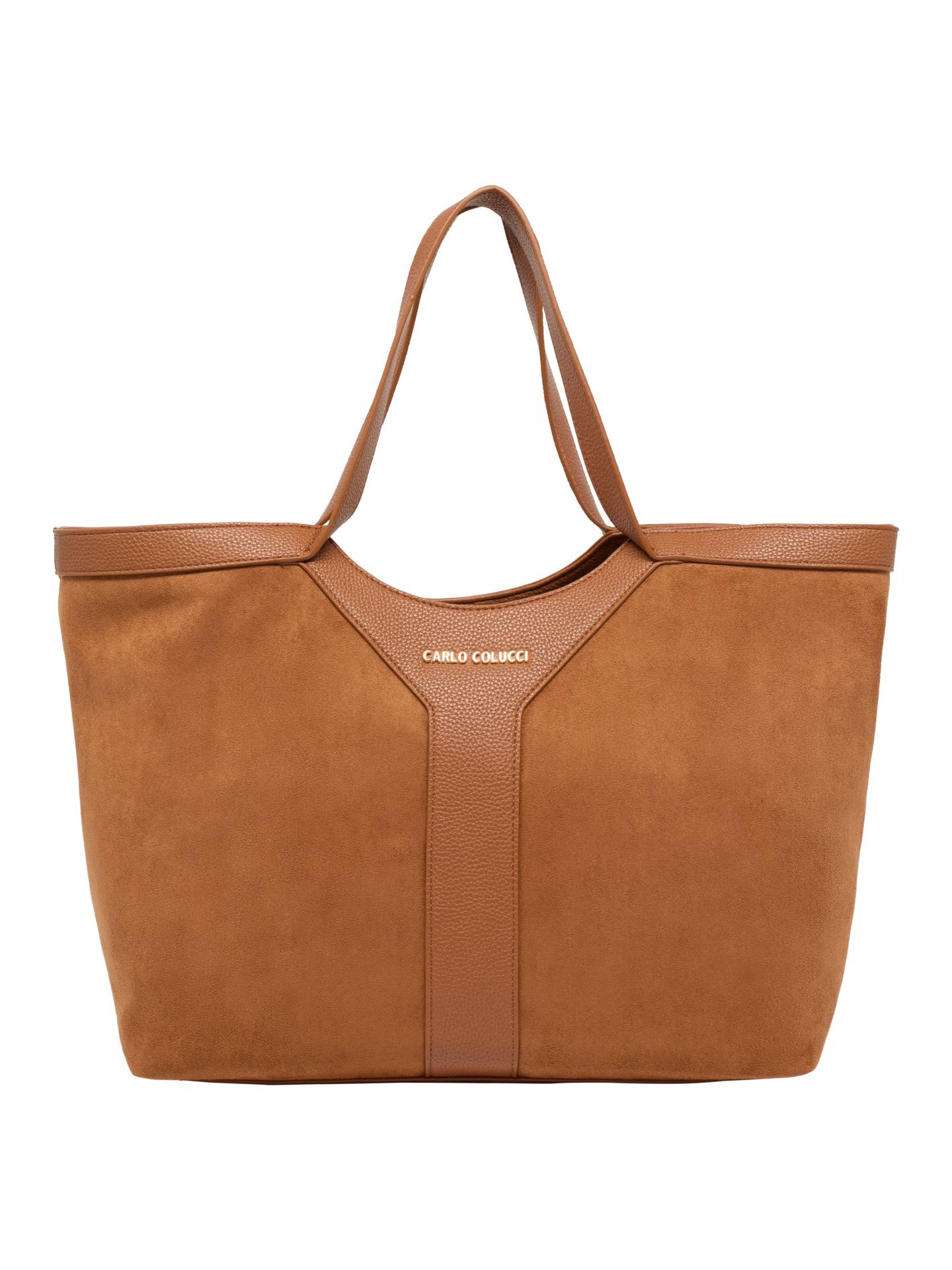  Damen Wildleder Optik Tote Bag