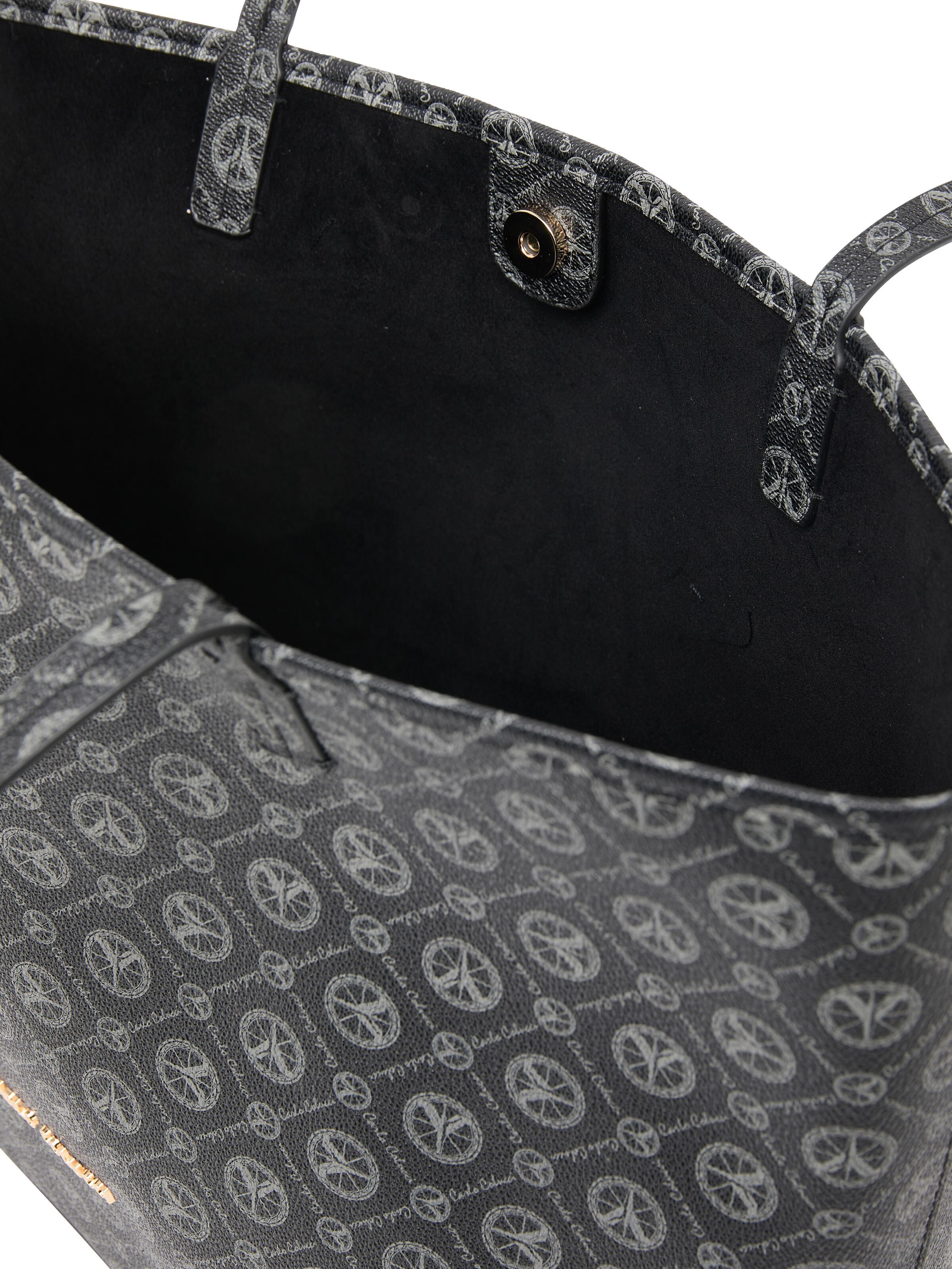 Großer Shopper mit Logoprint