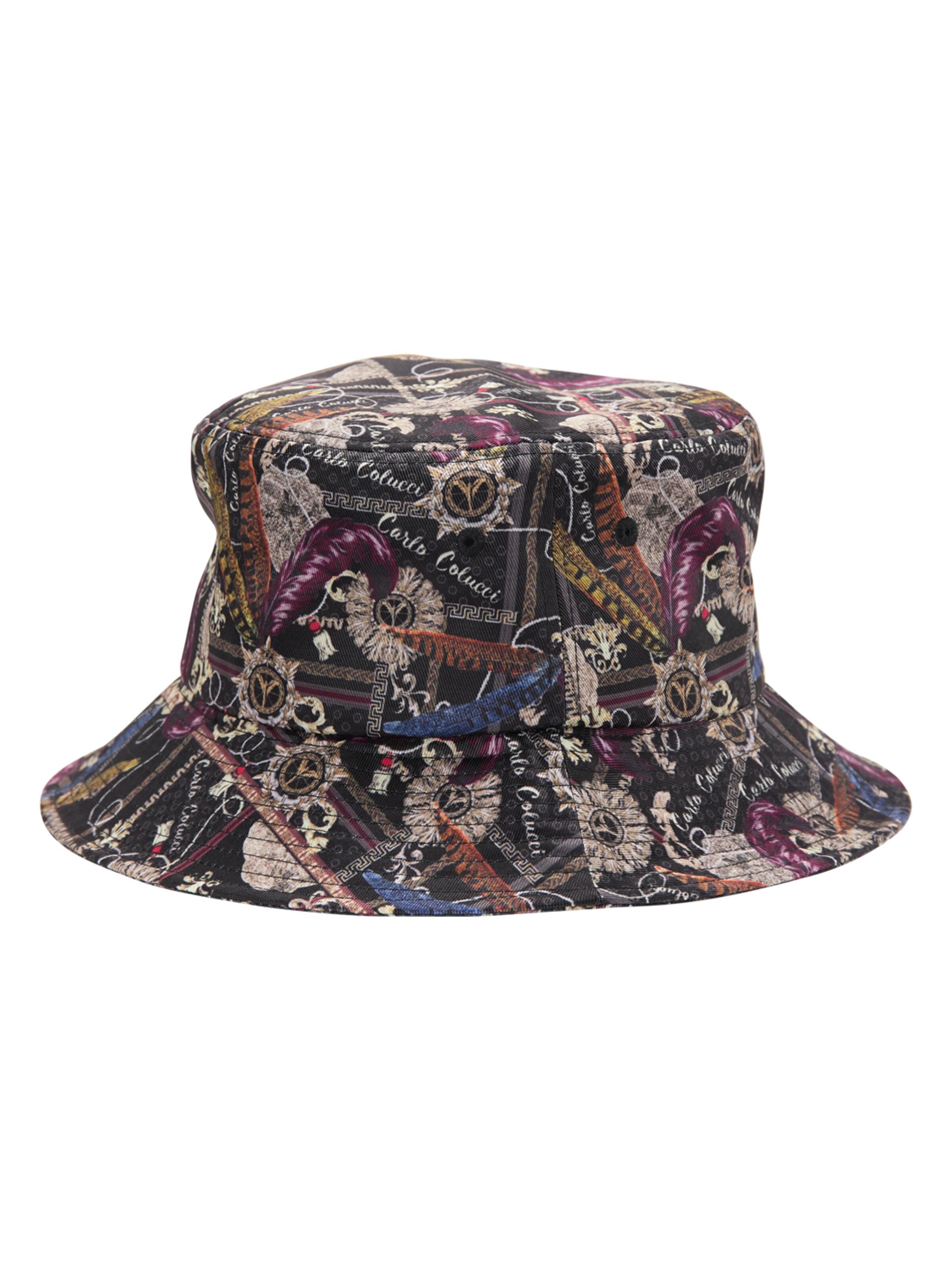 Patterned unisex bucket hat