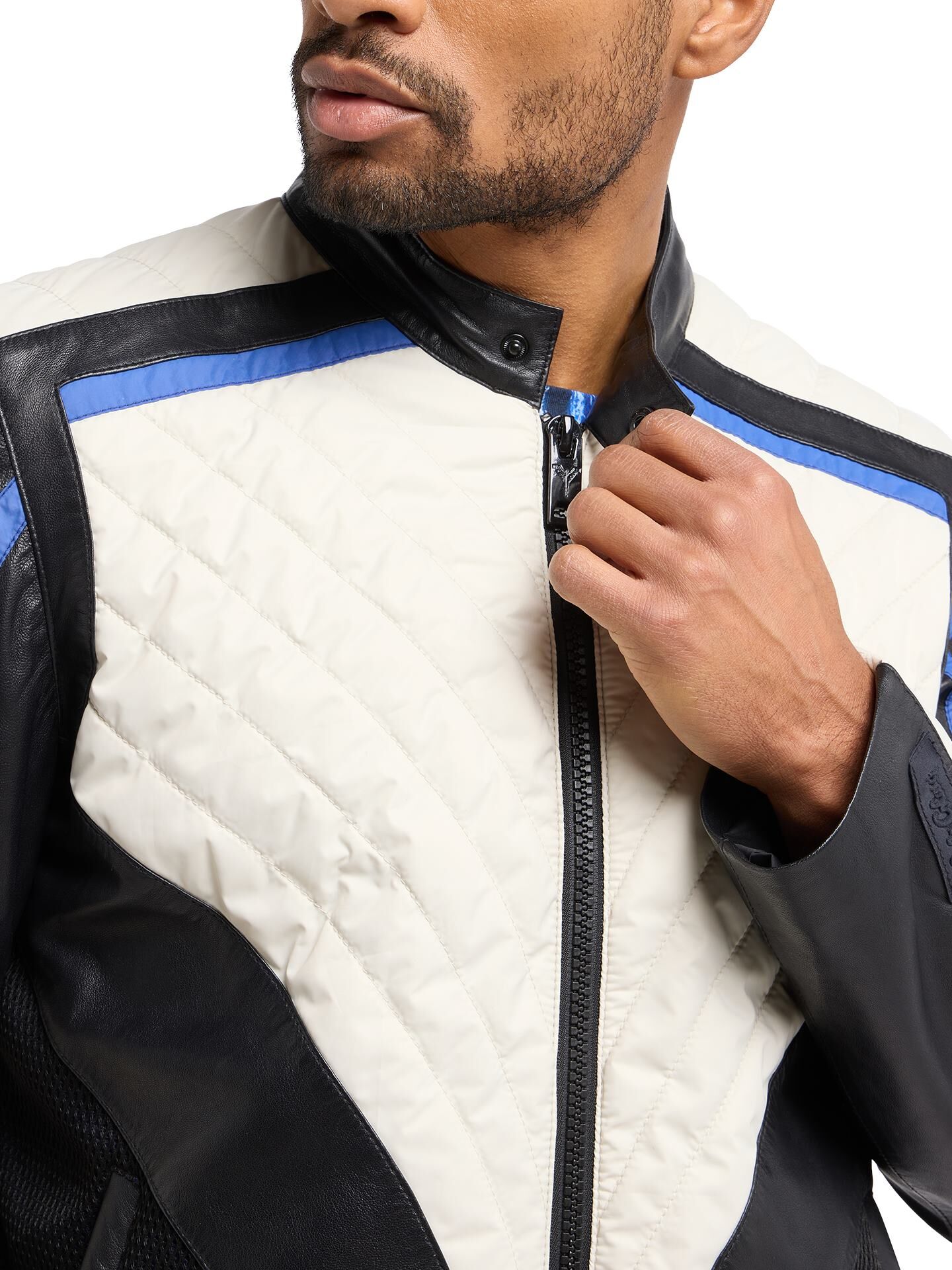 Biker Jacke mit Unique Badge