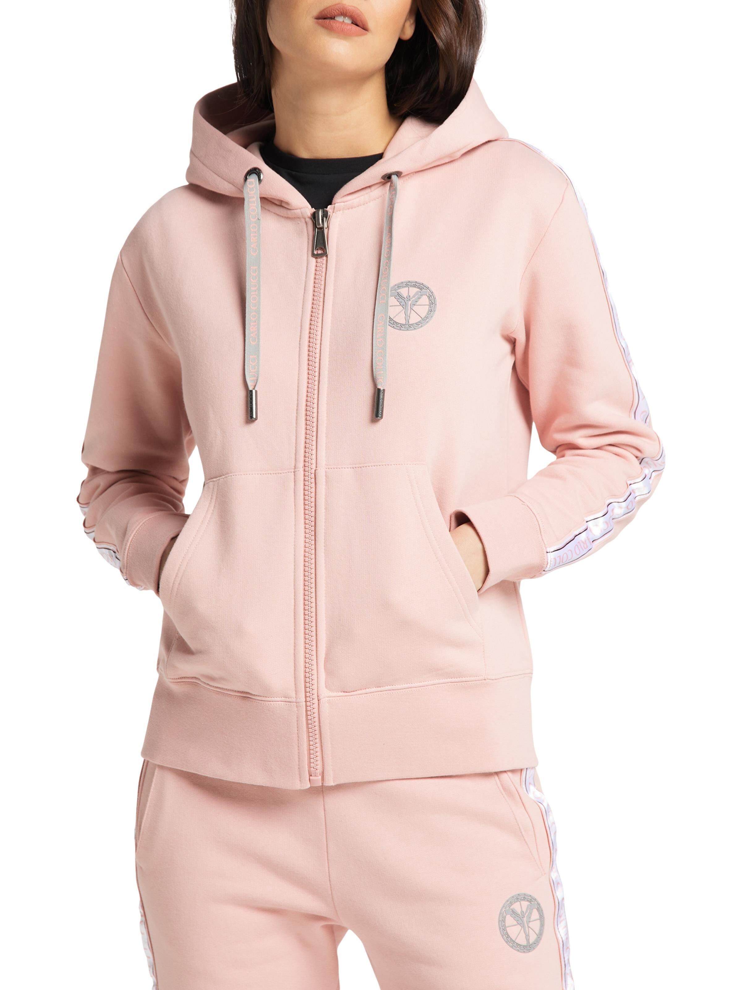 Damen Basic Sweatjacke