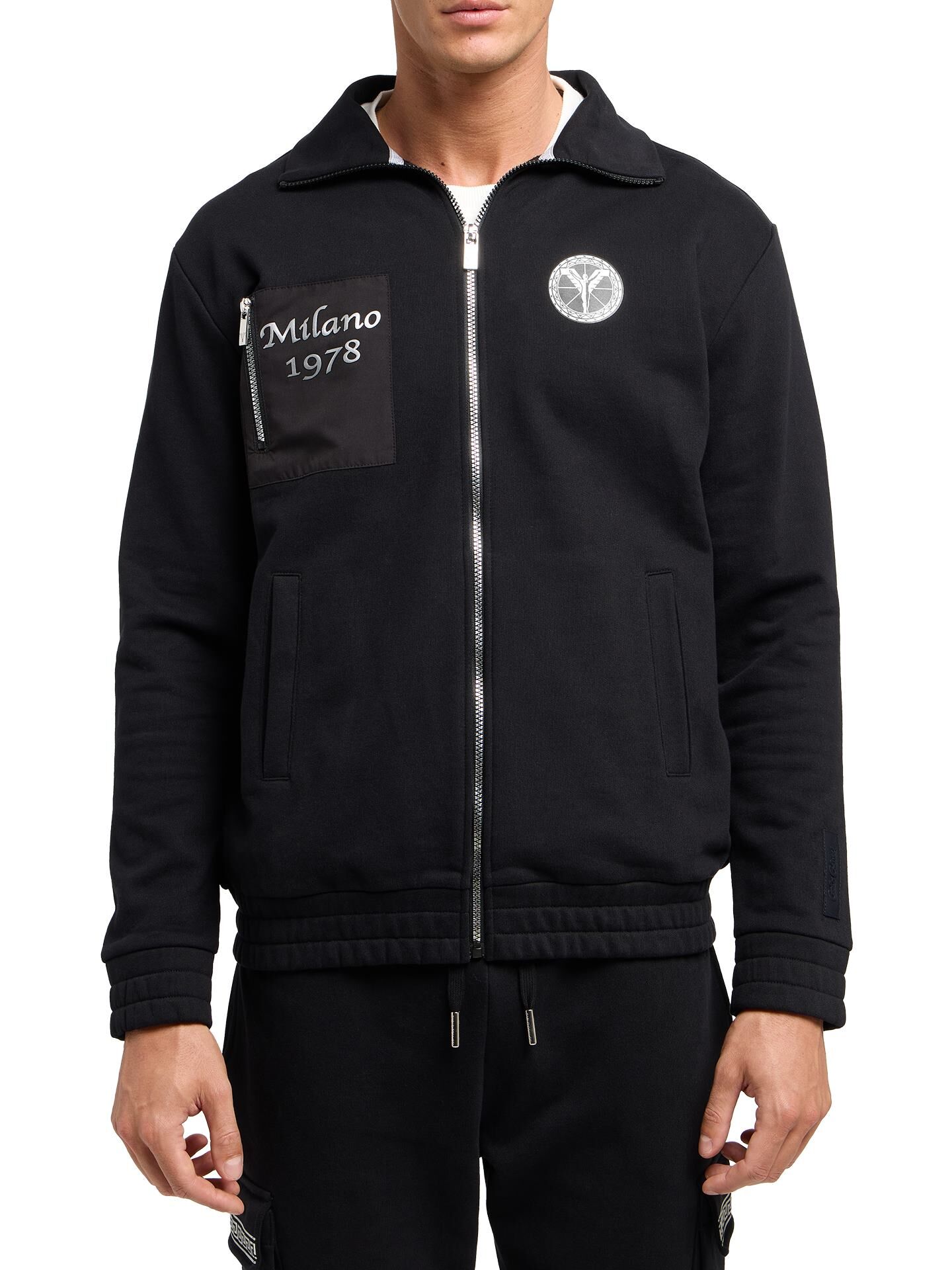 Sweatjacke -Future Chrome-