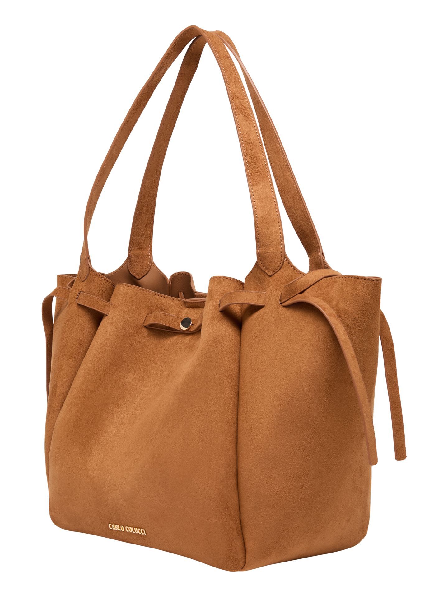  Damen Wildleder-Optik Handtasche