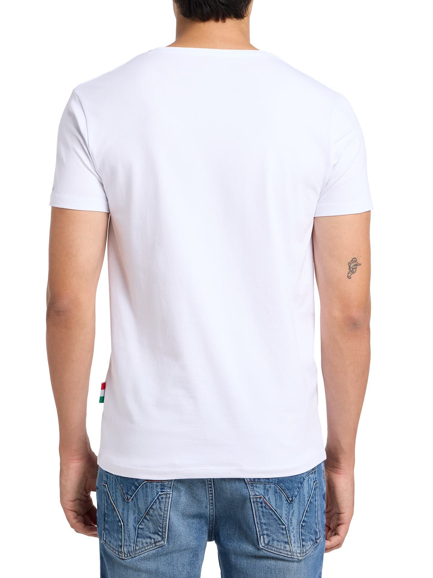 V-Ausschnitt T-Shirt, 2er Pack