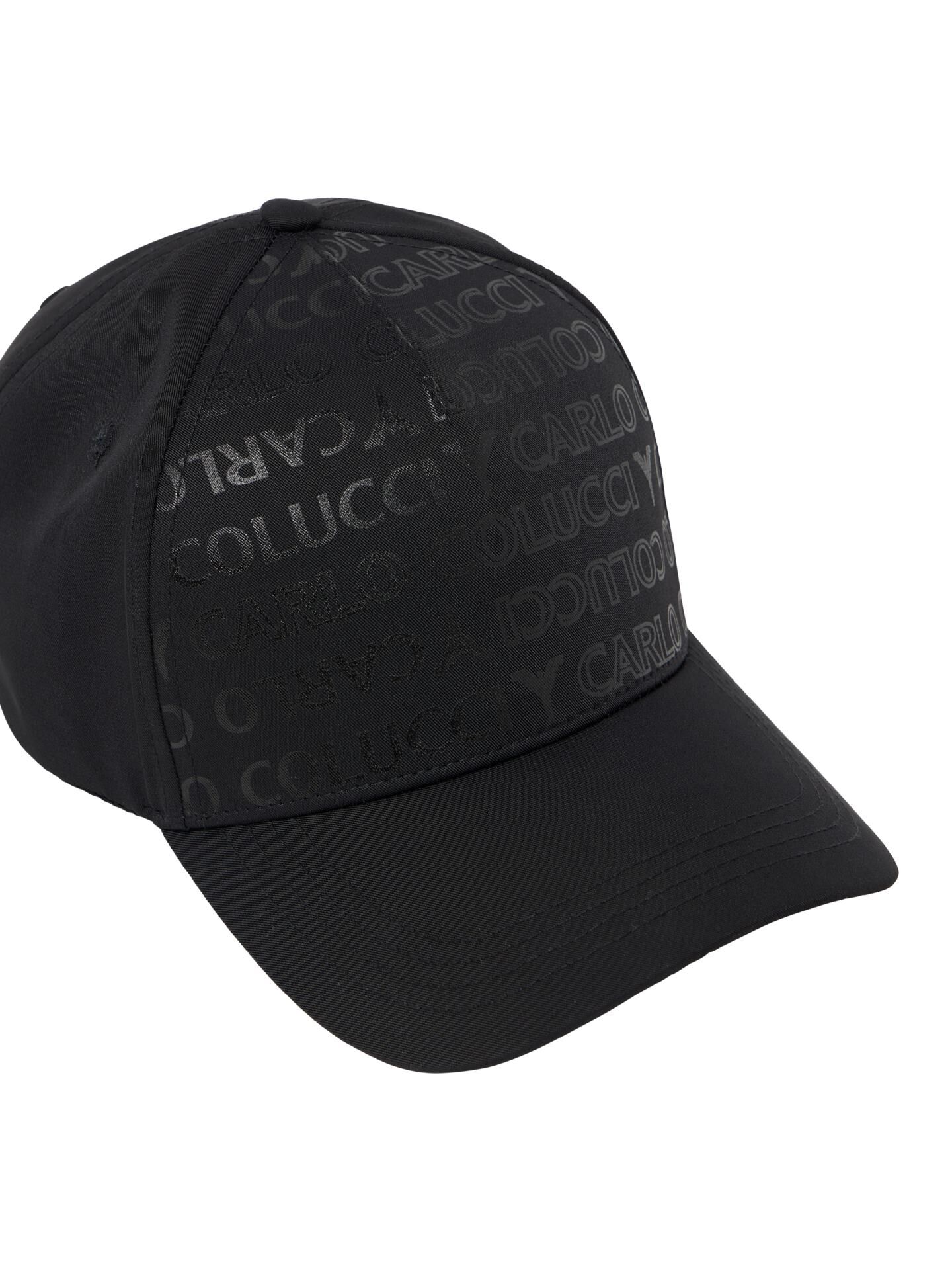 Unisex basecap with monogram print