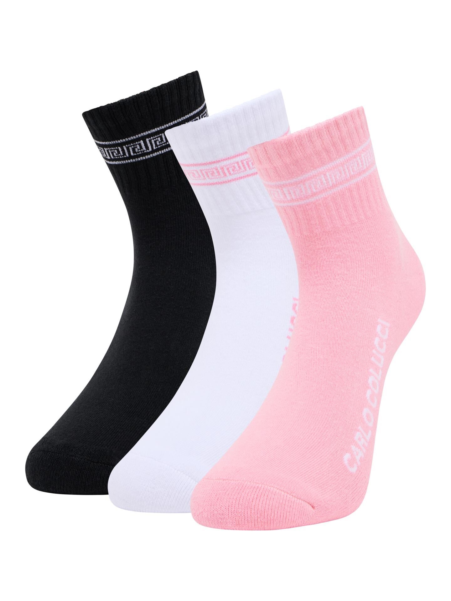 Quartersocken, 3er Pack