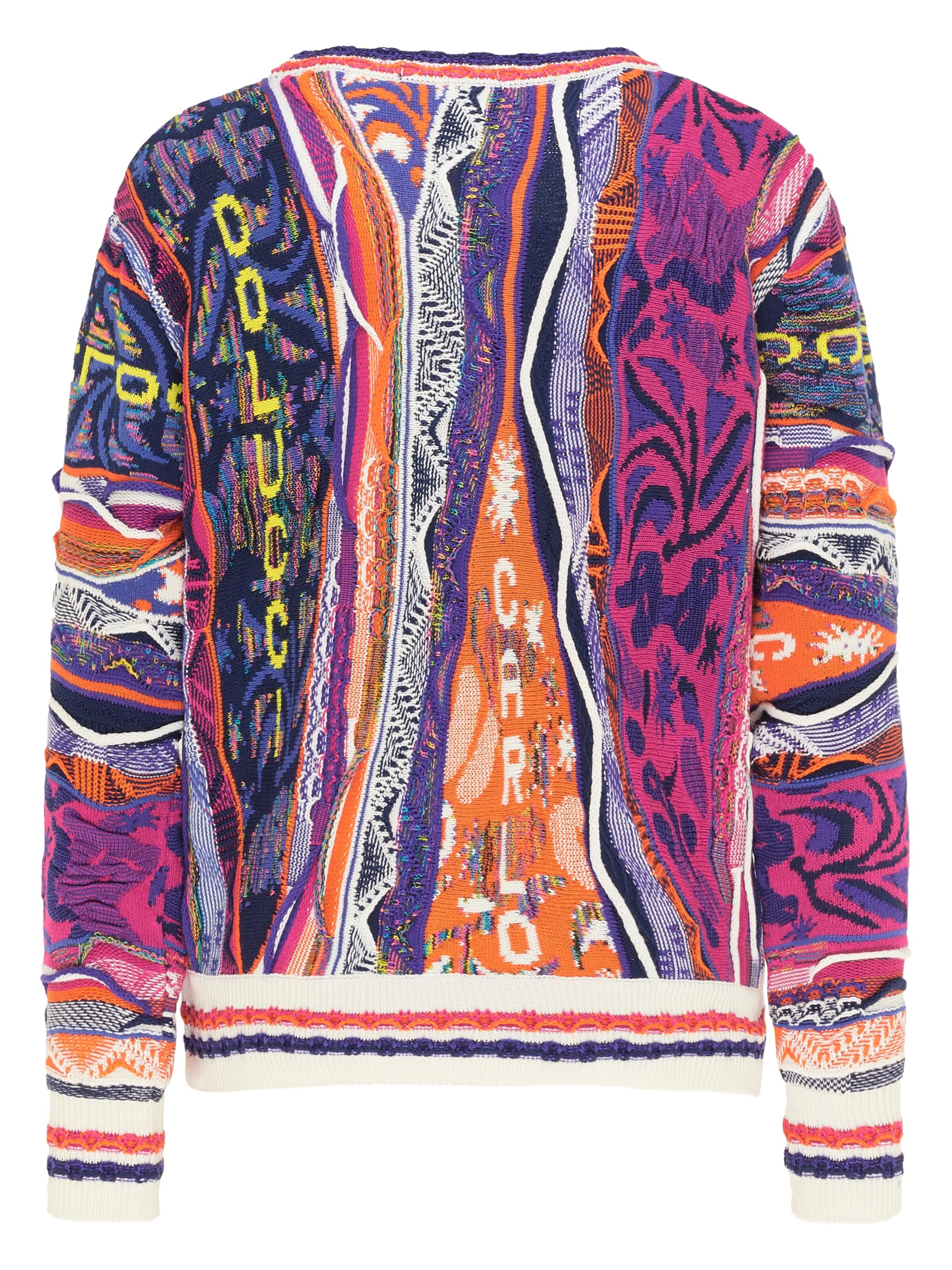 Damen Jacquard Pullover