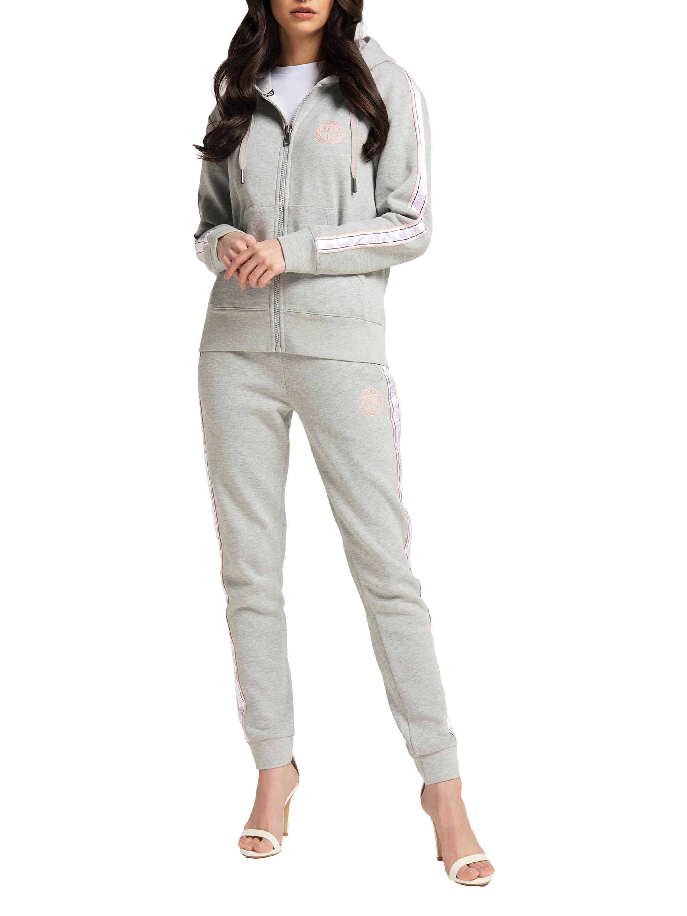 Damen Basic Sweatjacke
