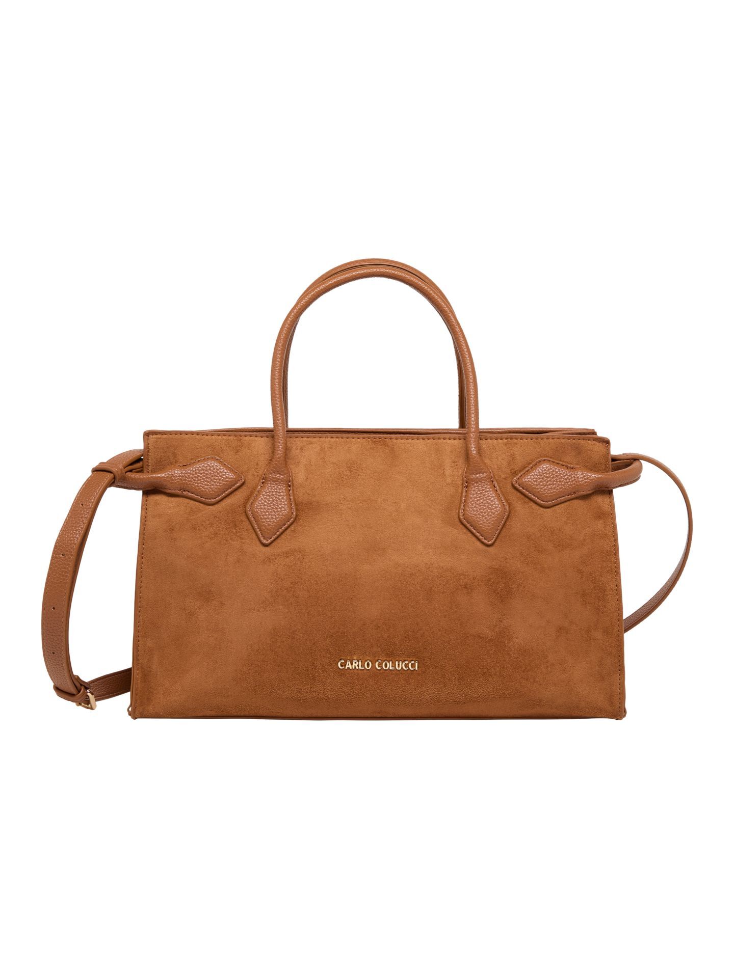  Velours-Optik Handtasche