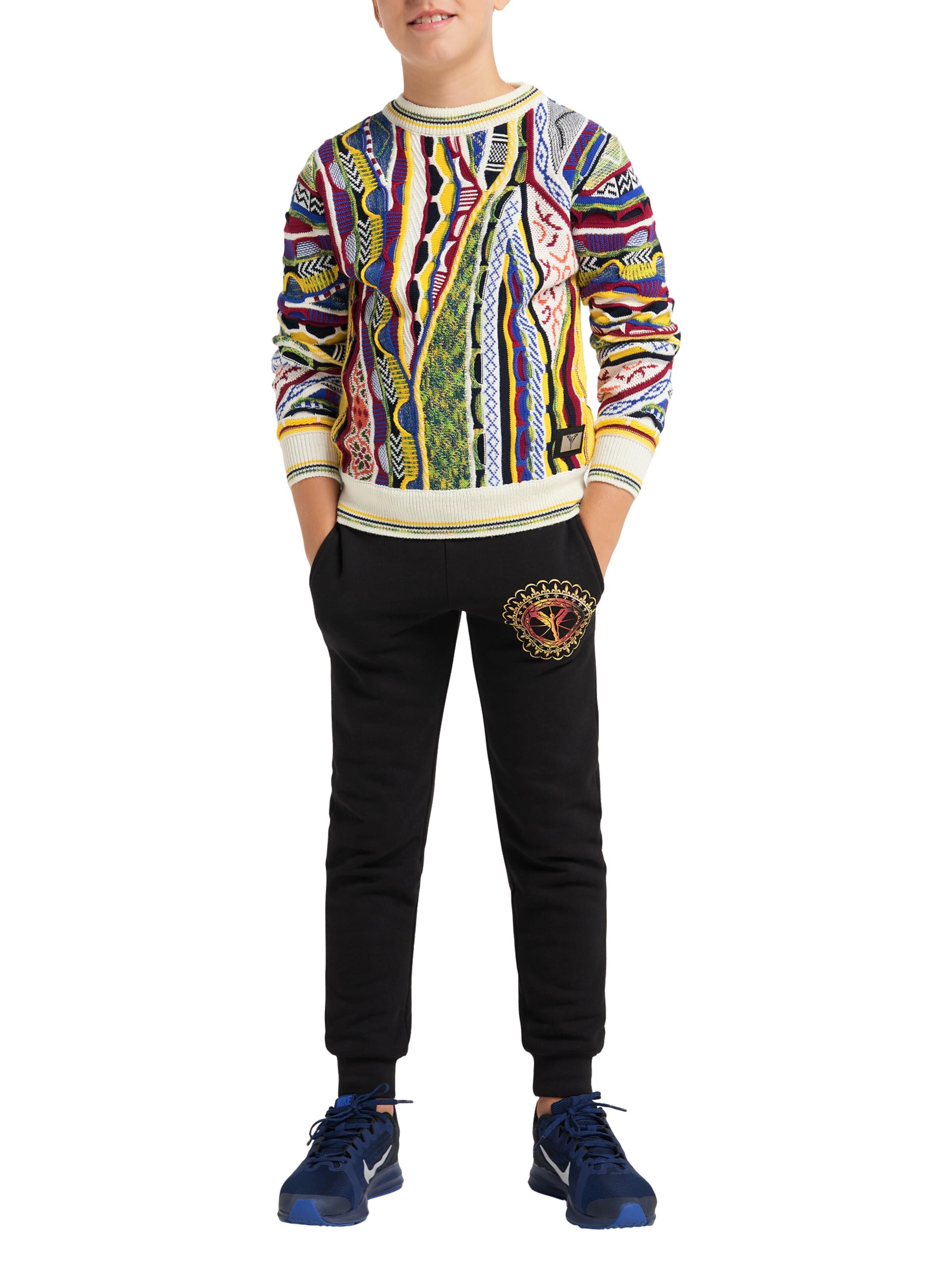  Colorful children jacquard sweater