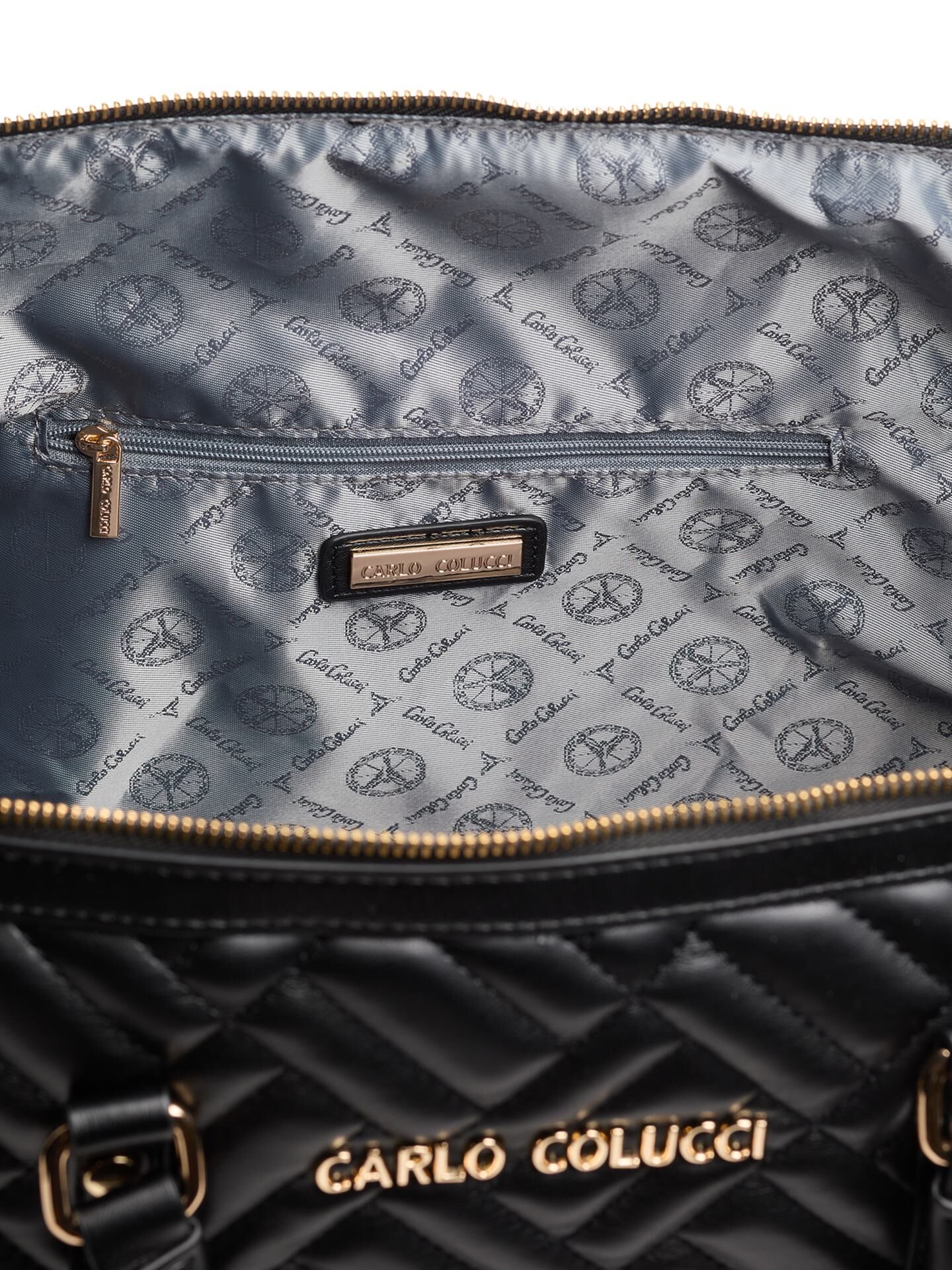 Quilted weekender