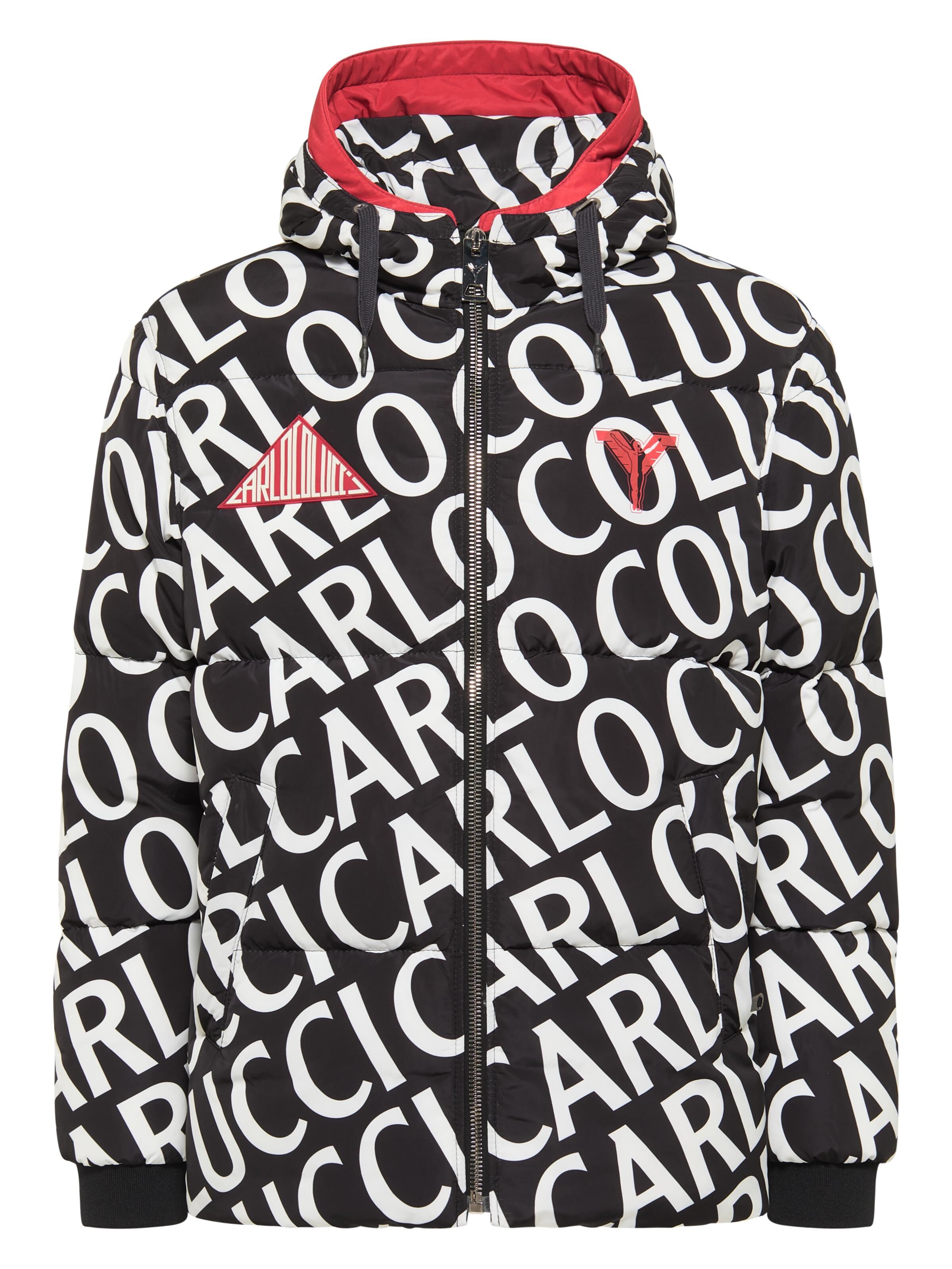 Longblouson with big lettering