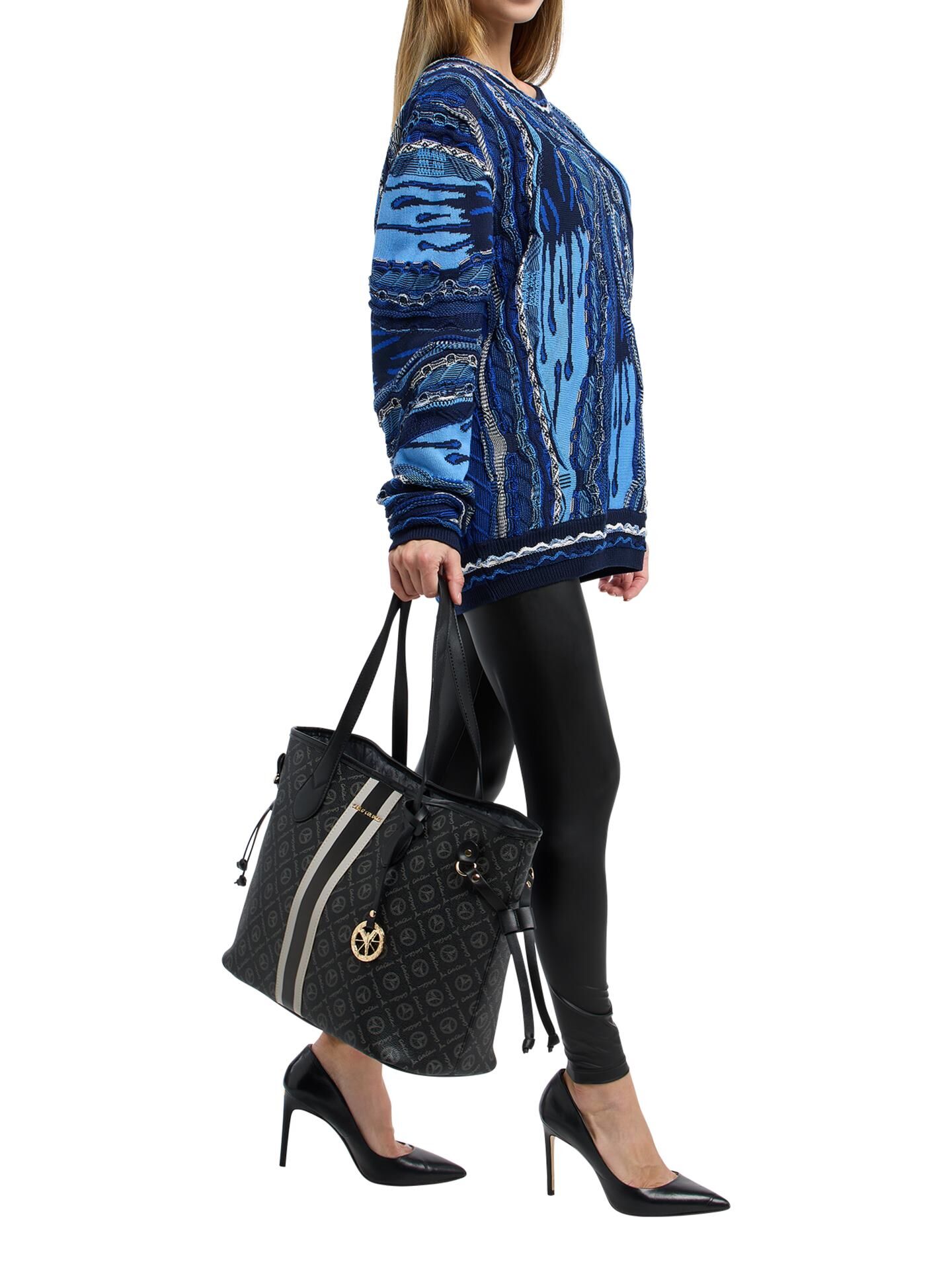 Shopper mit Logoprint
