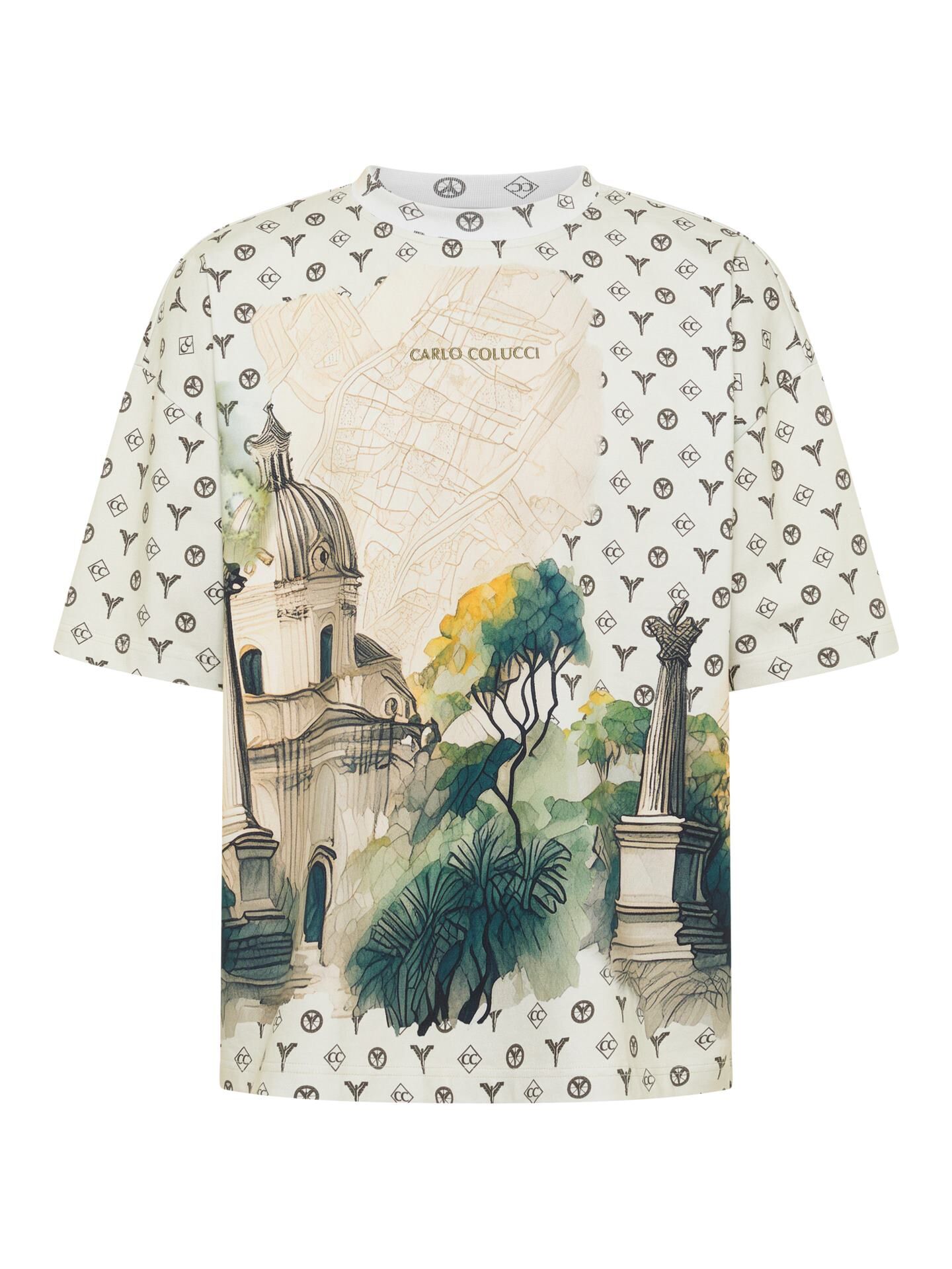 Oversize T-Shirt - Torn pages of Colucci