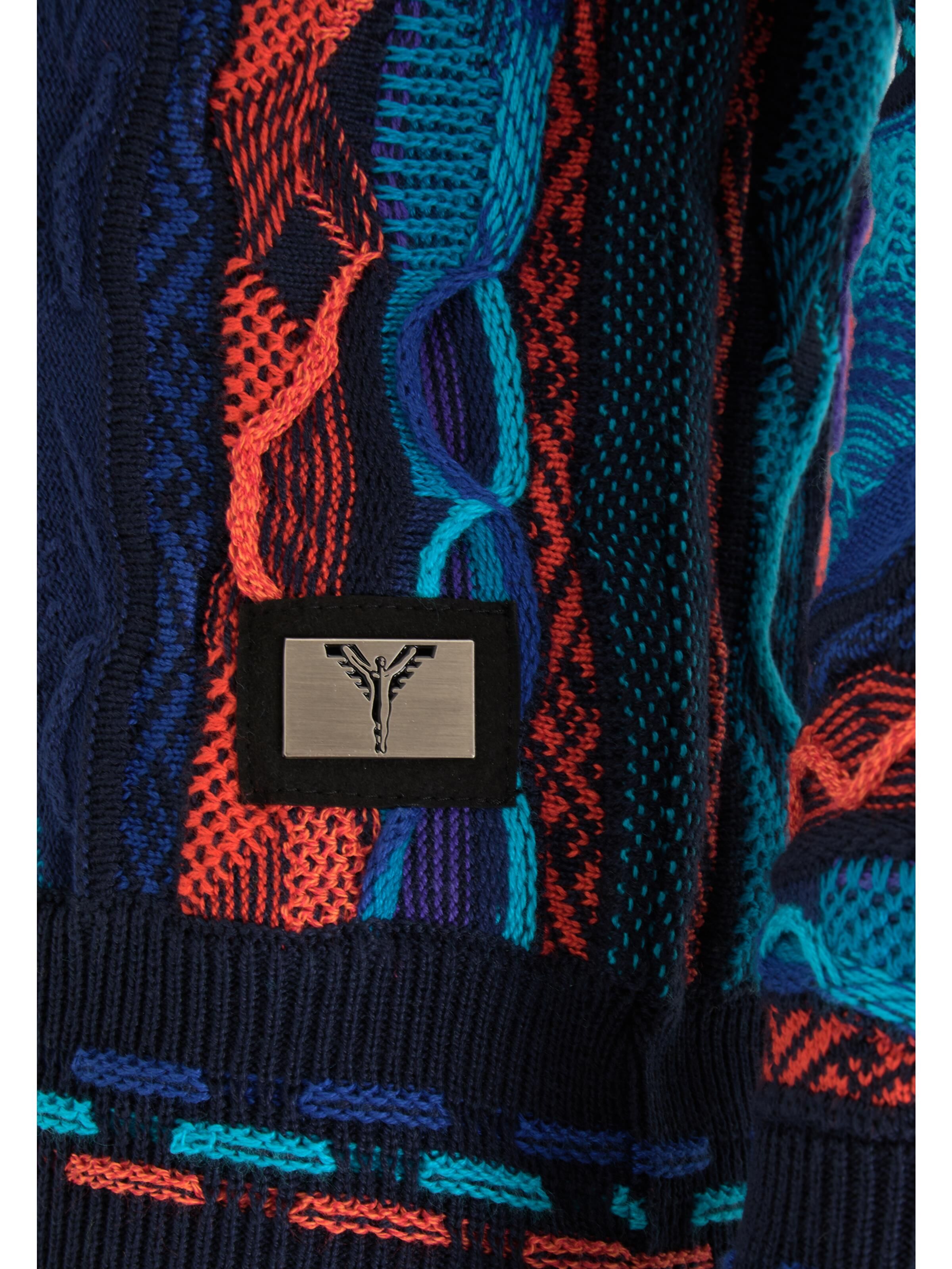  Children jacquard knit sweater