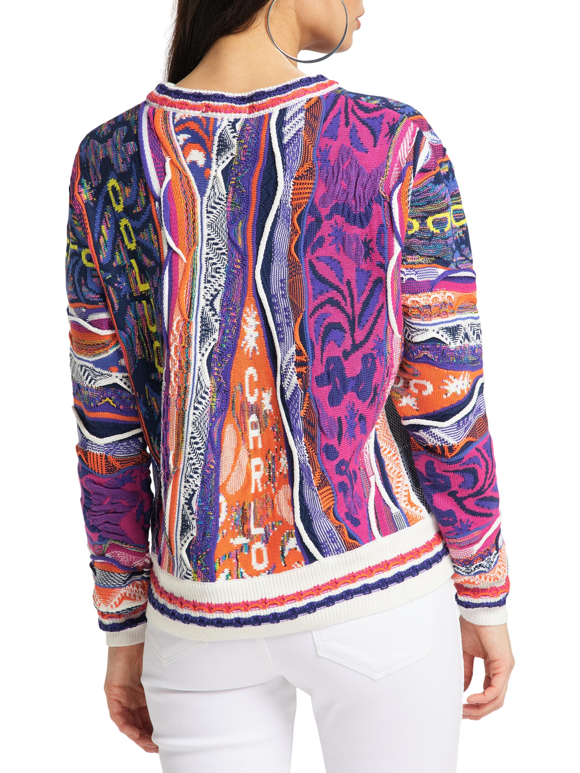  Ladies jacquard sweater