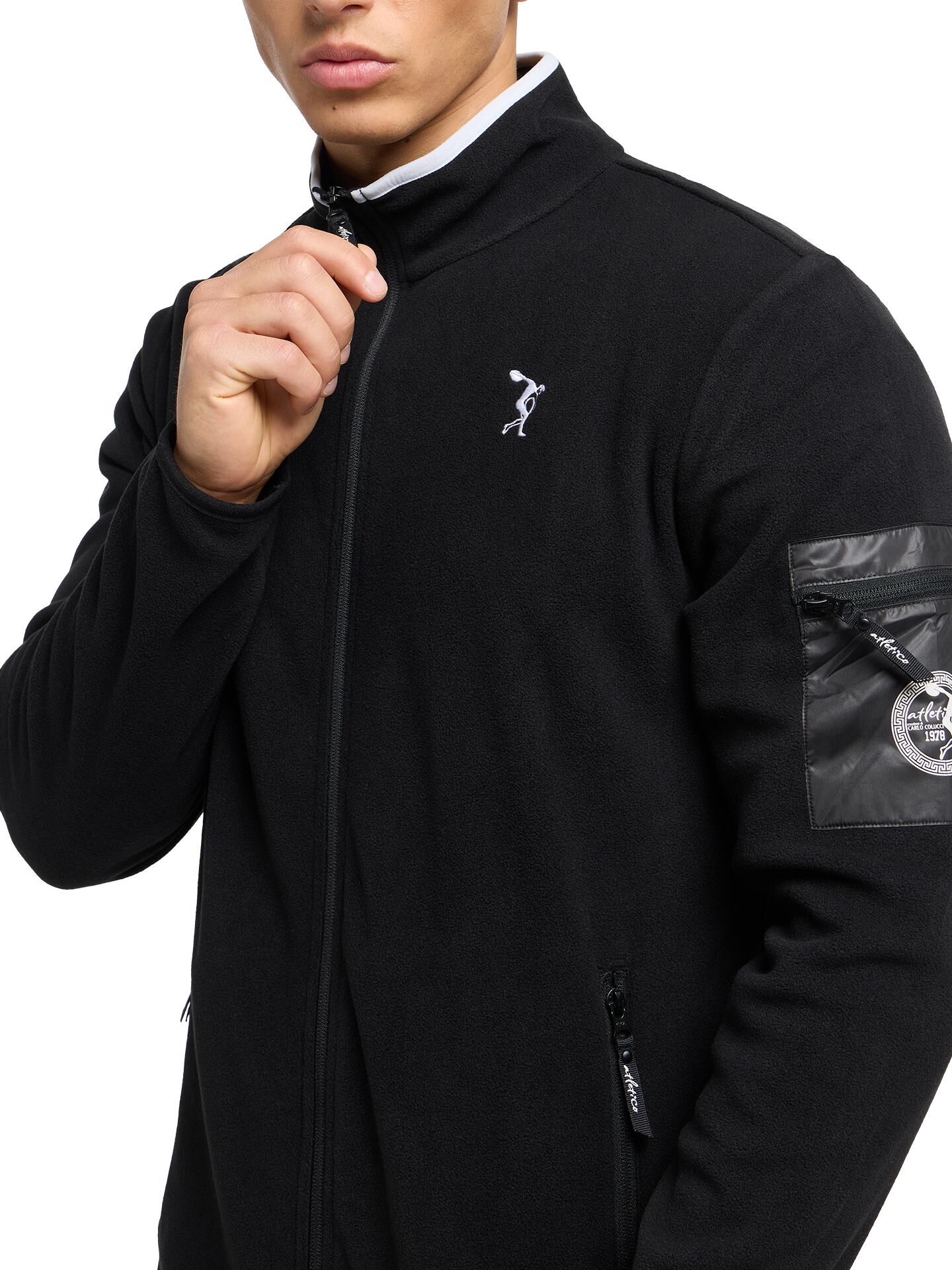 CARLO COLUCCI Atletico Fleecejacke
