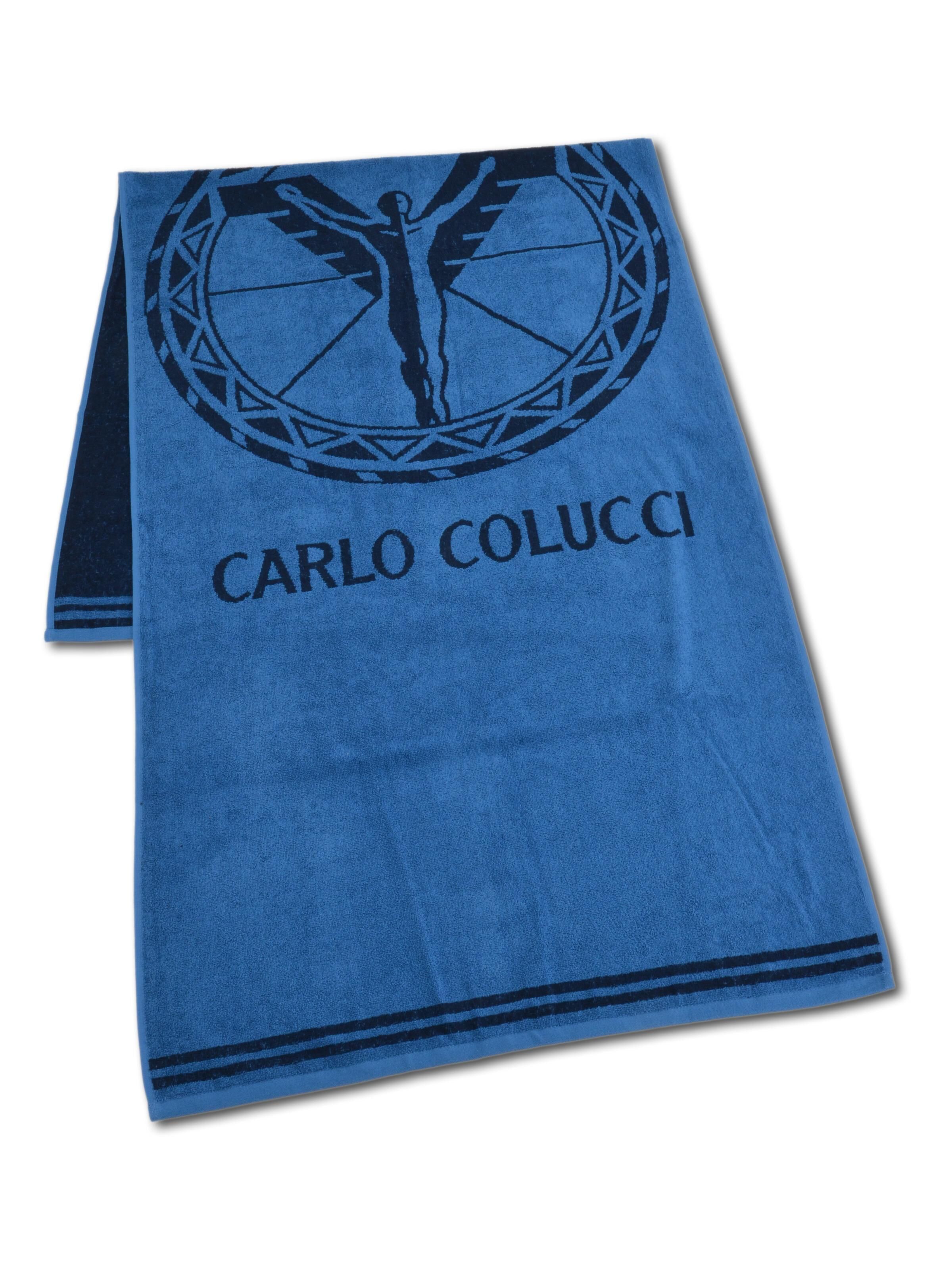 Jacquard Saunatuch mit Logostickerei