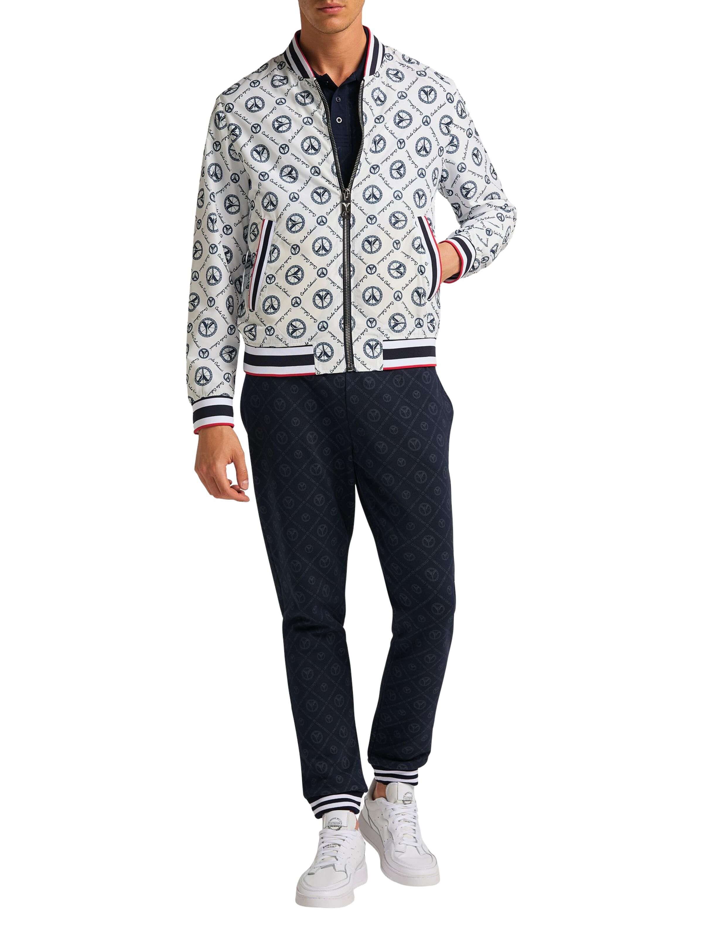  Sommer Blouson mit Logodruck