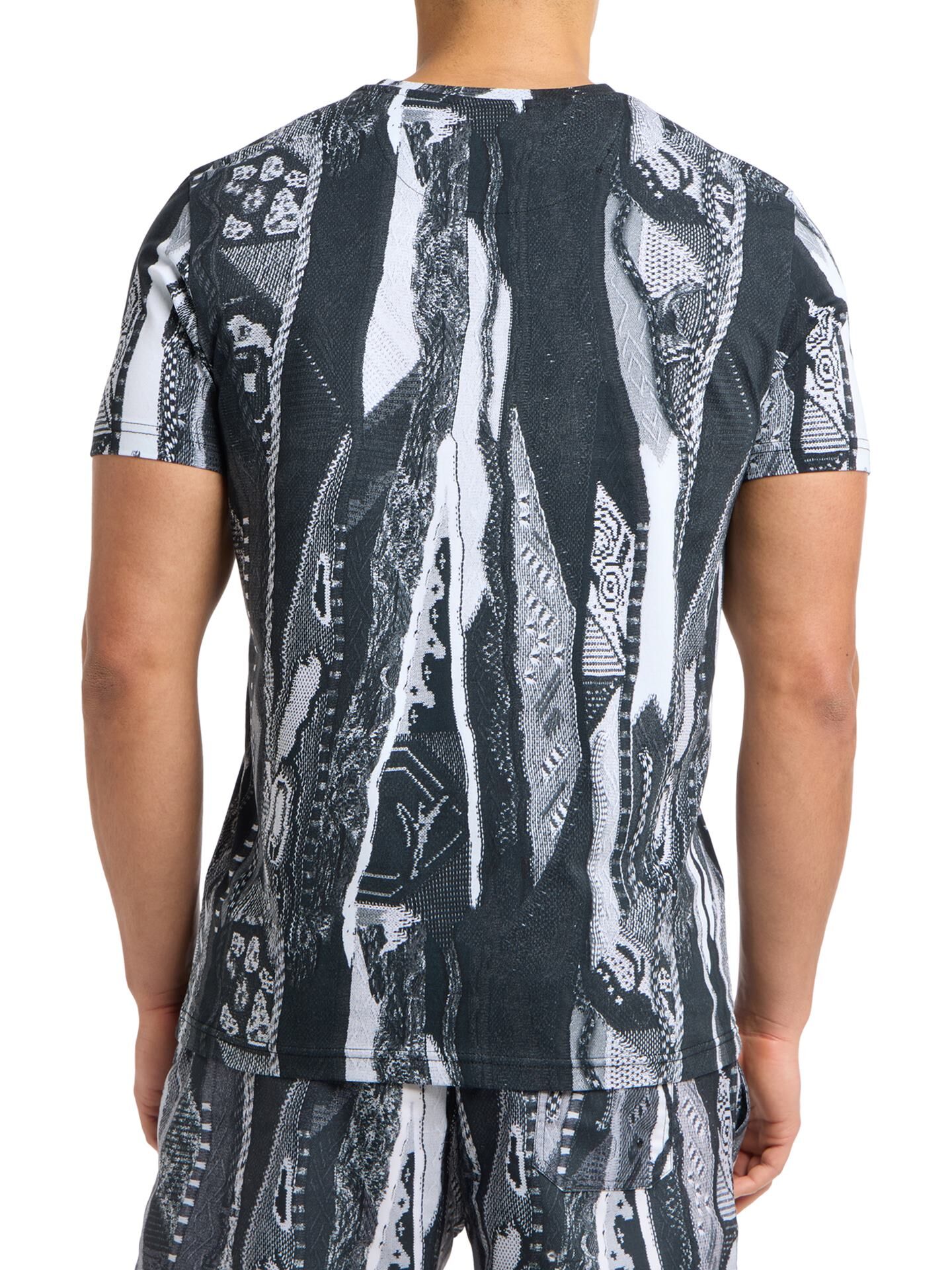 T-Shirt mit Knitprint