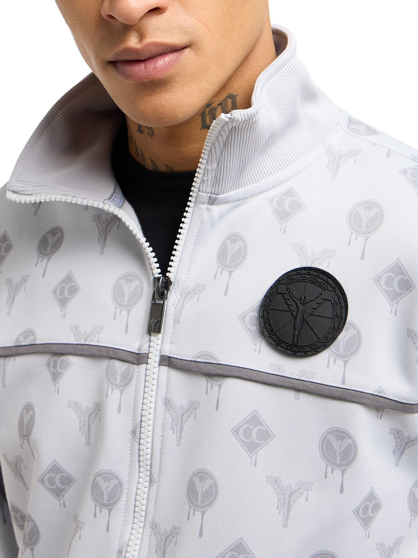 Sweat jacket with Unique Badge