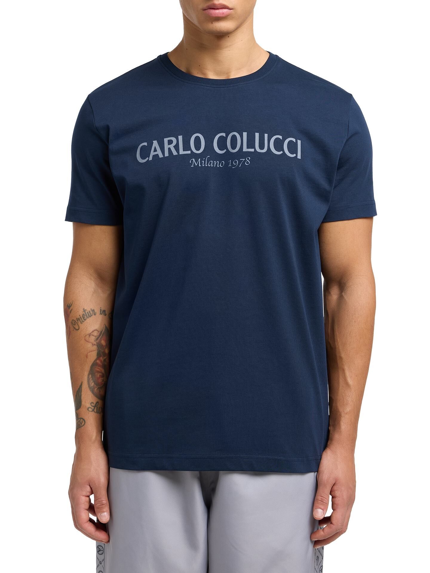 T-Shirt mit Logoprint