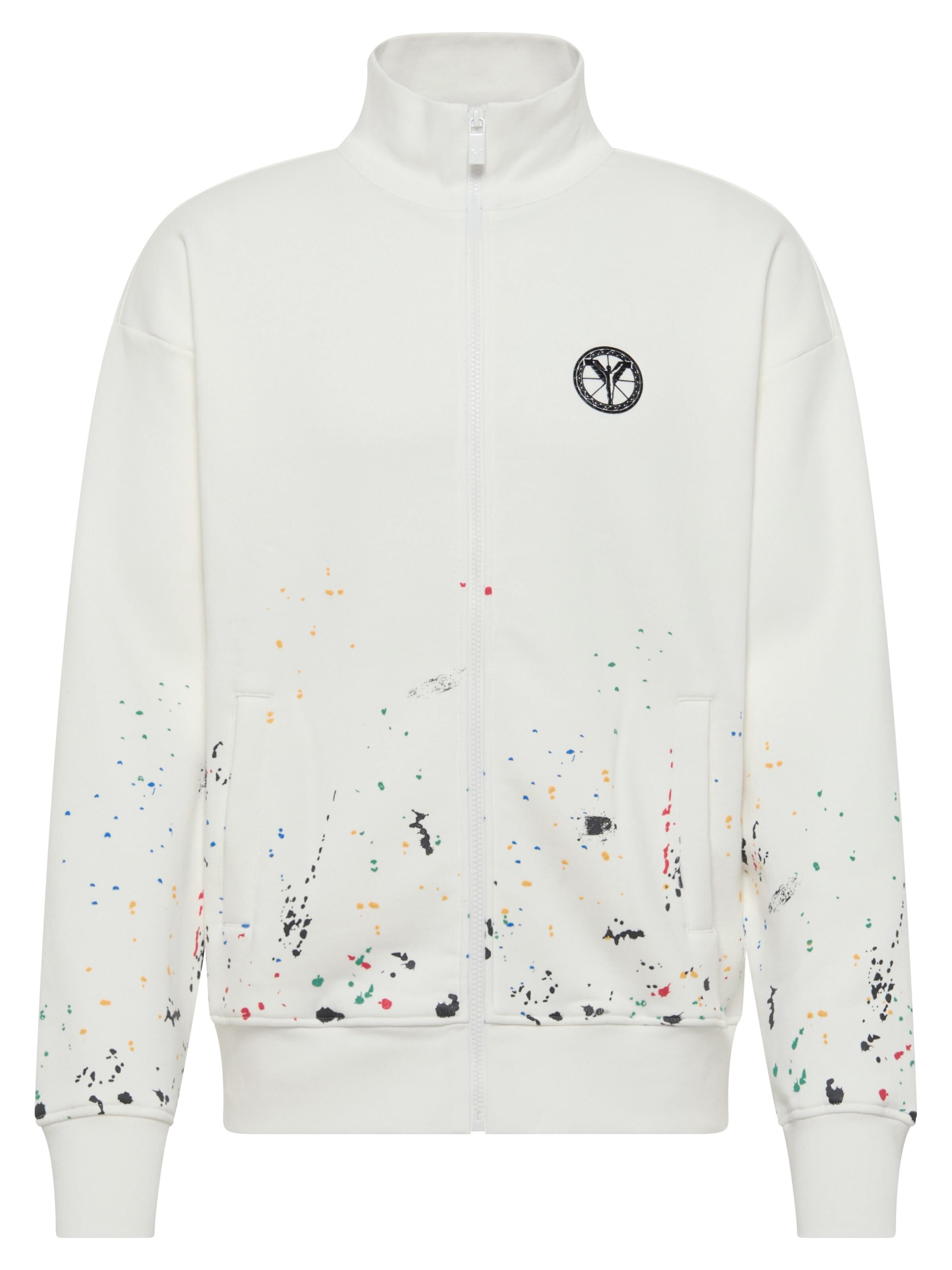 Sweatjacke -Paint drop-