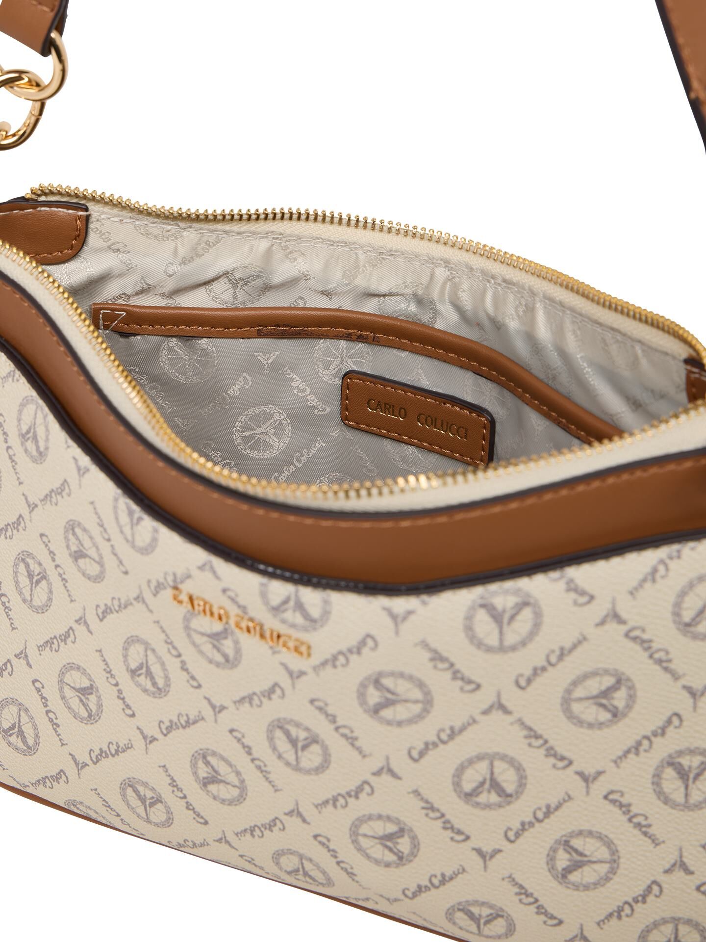 Handtasche mit Logoprint