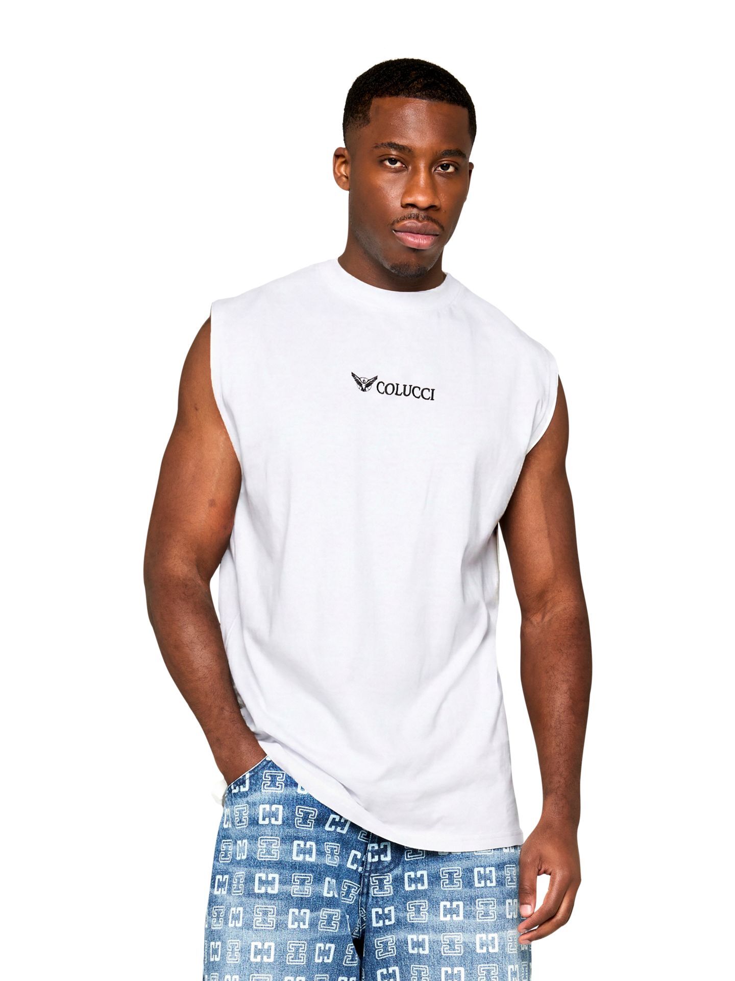  Backprint Muscle Shirt 