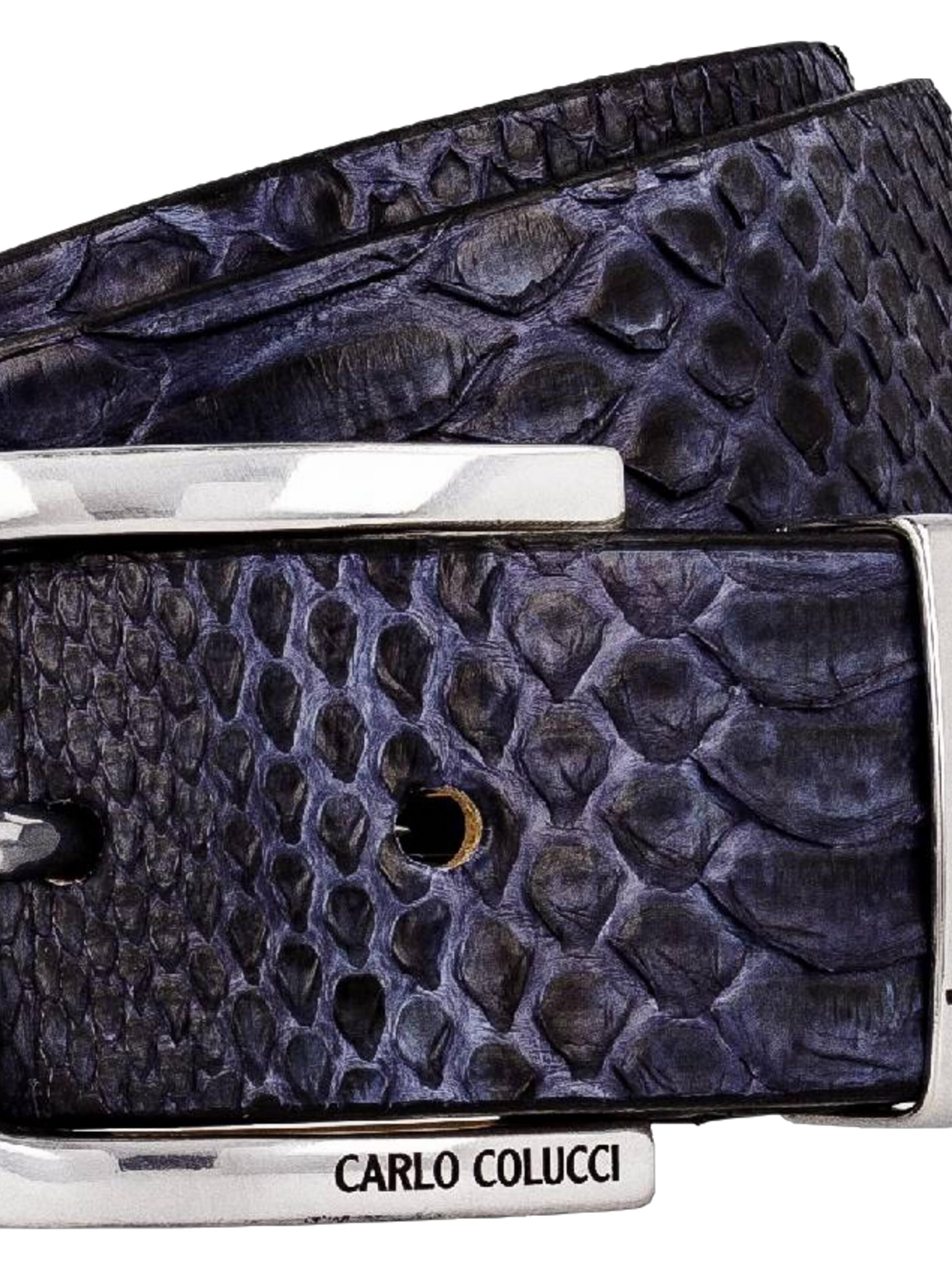 Gürtel aus echtem Schlangenleder