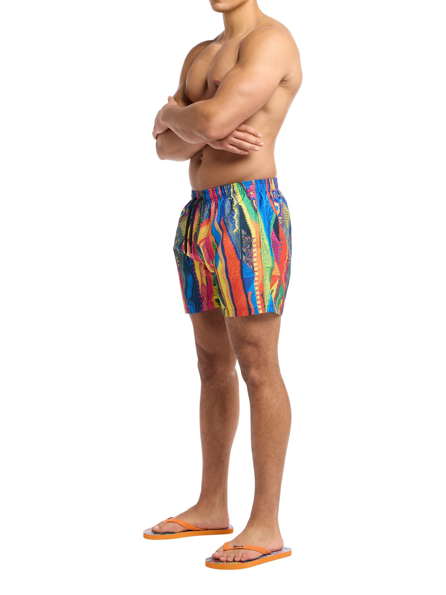 Schwimmshort mit Knitprint