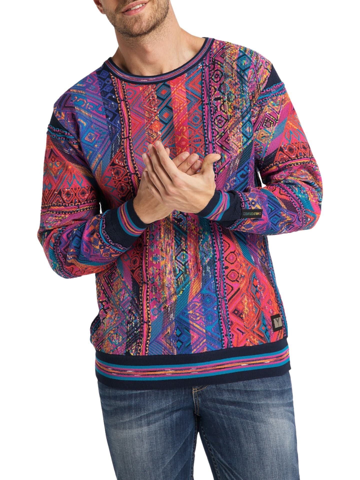 Herren Jacquard Pullover